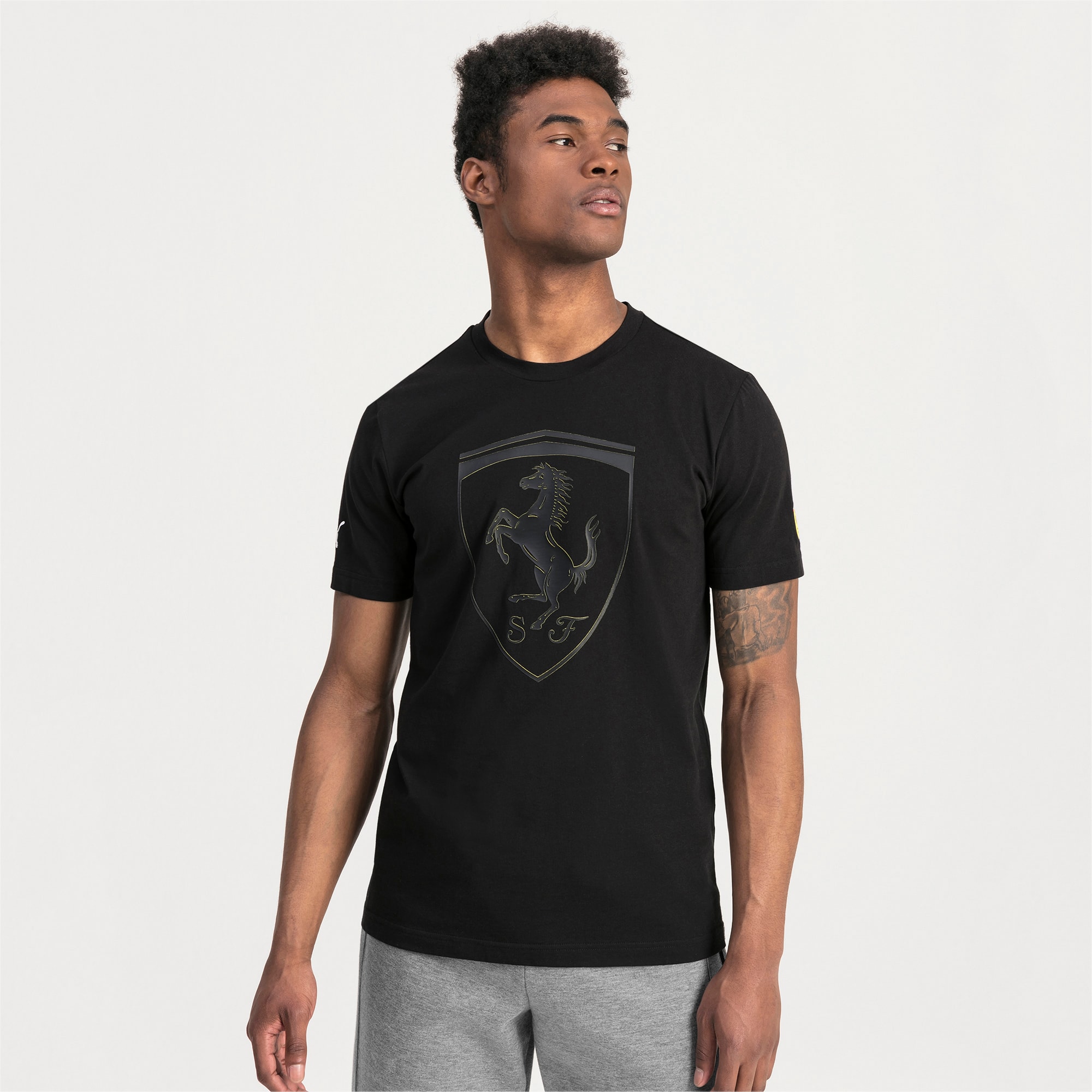 puma ferrari t shirt black