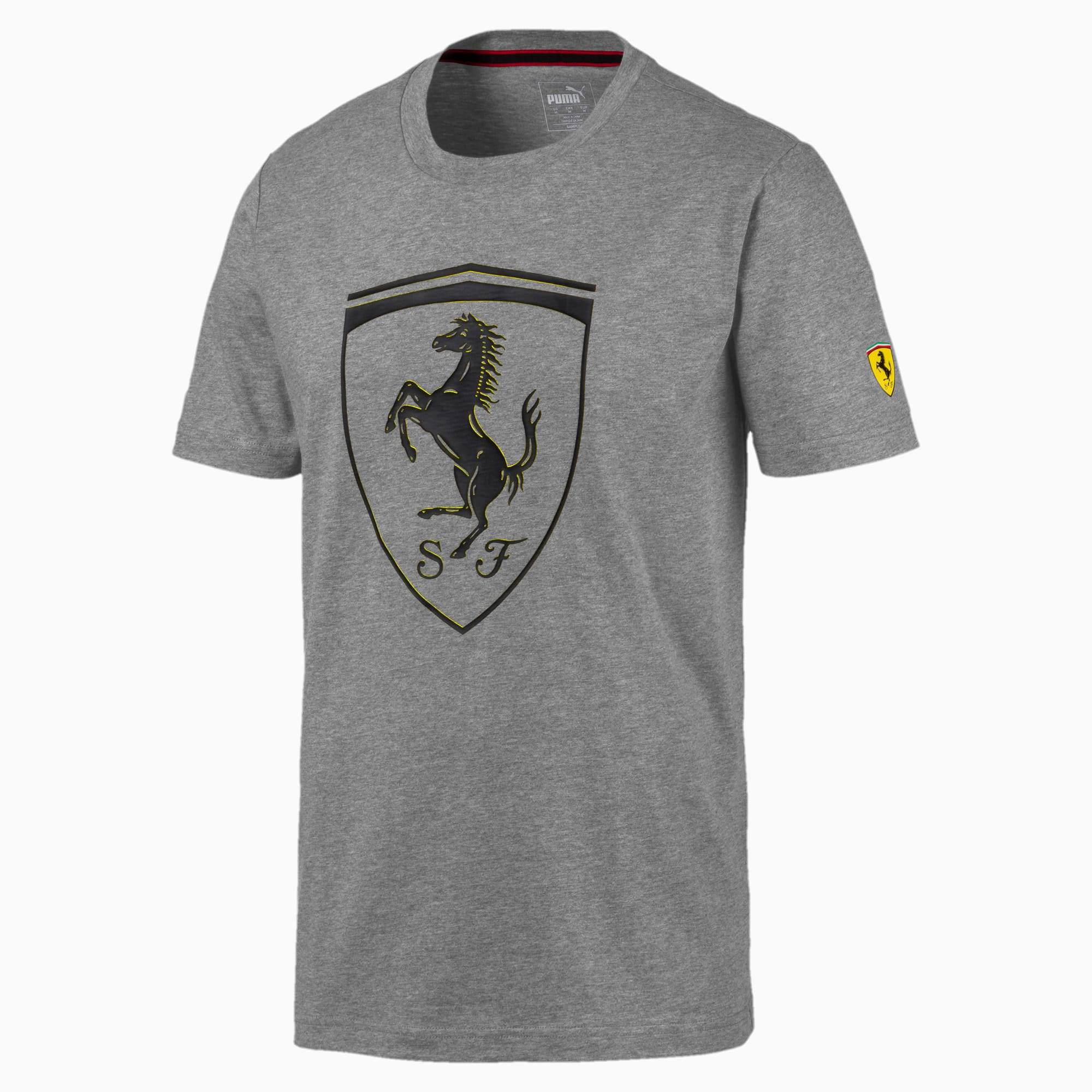 Plata Cariñoso hijo Camiseta Ferrari Big Shield para hombre | | PUMA