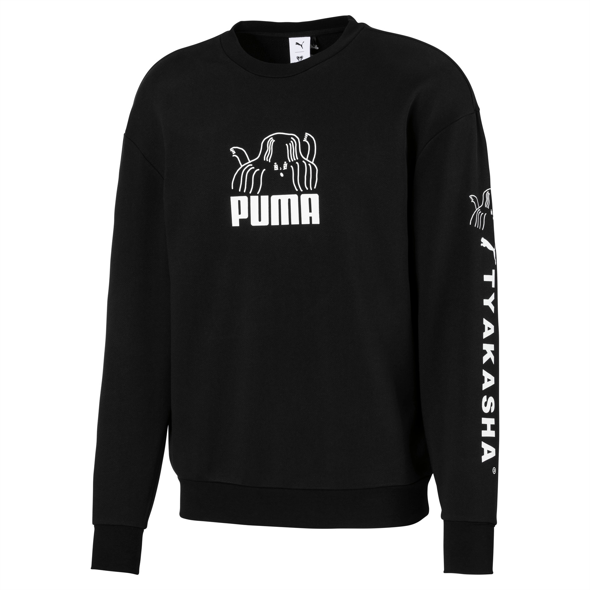 puma x tyakasha men's crew sweatshirt