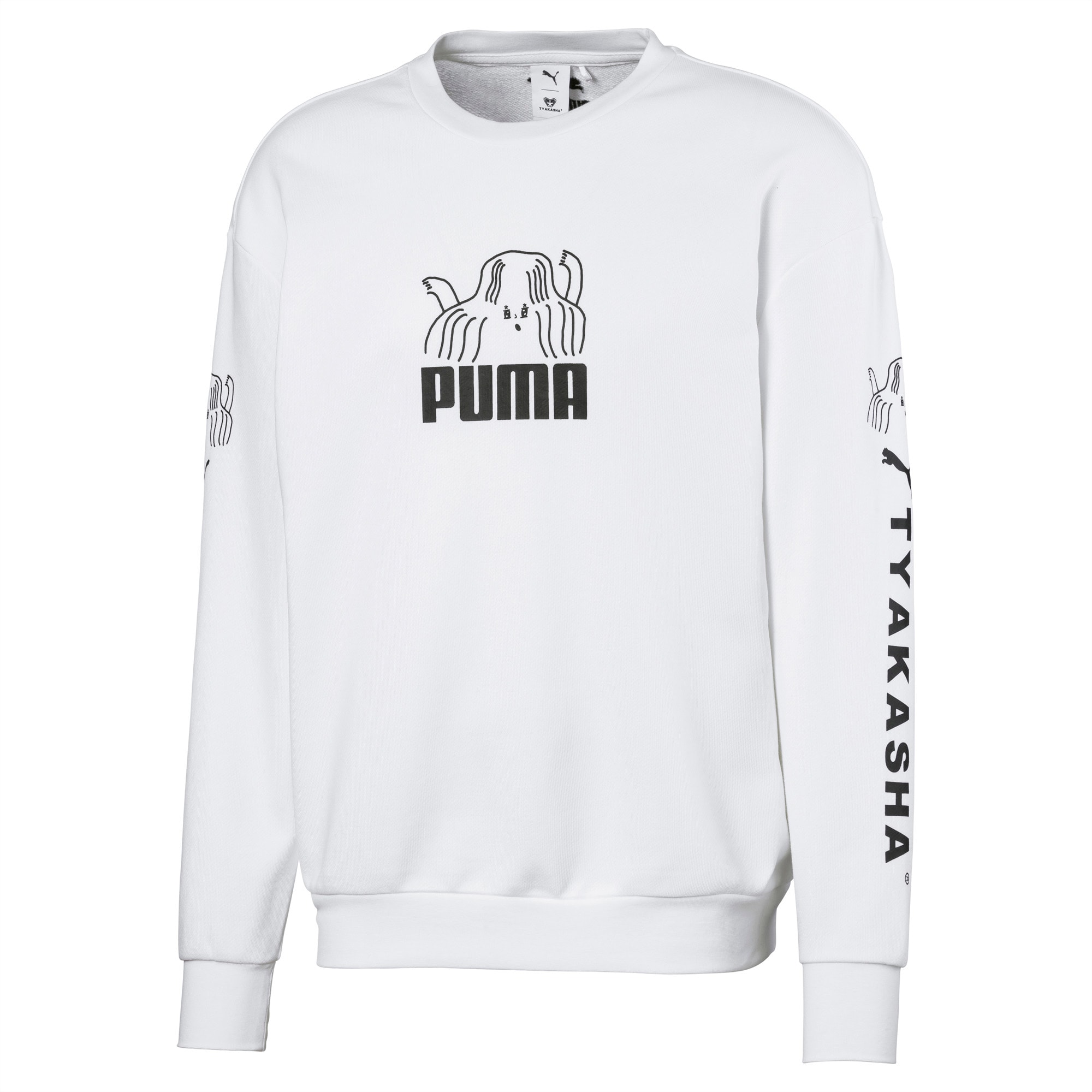 puma x tyakasha men's crew sweatshirt 