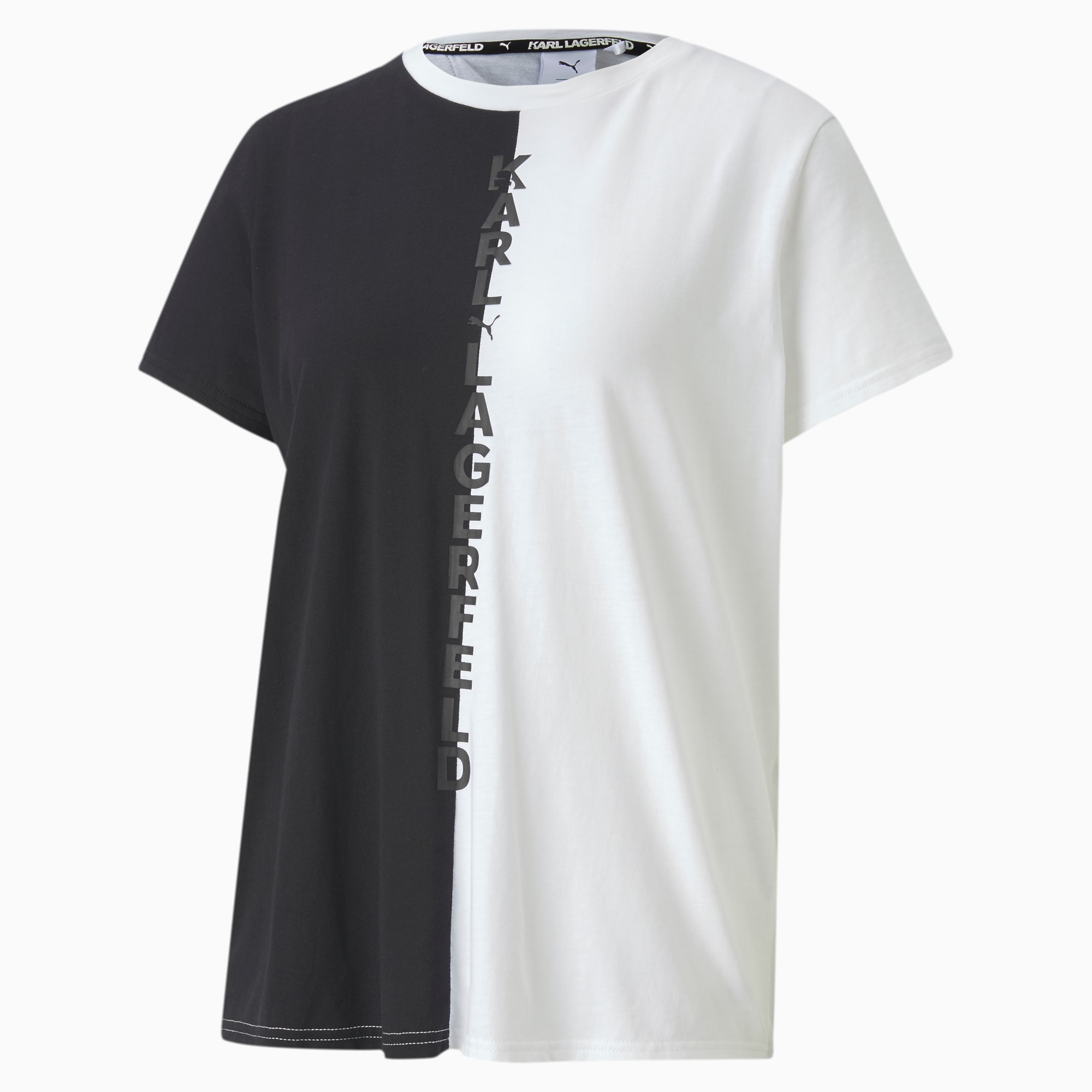 Puma X Karl Lagerfeld Open Back Women S Tee Puma Black Puma T