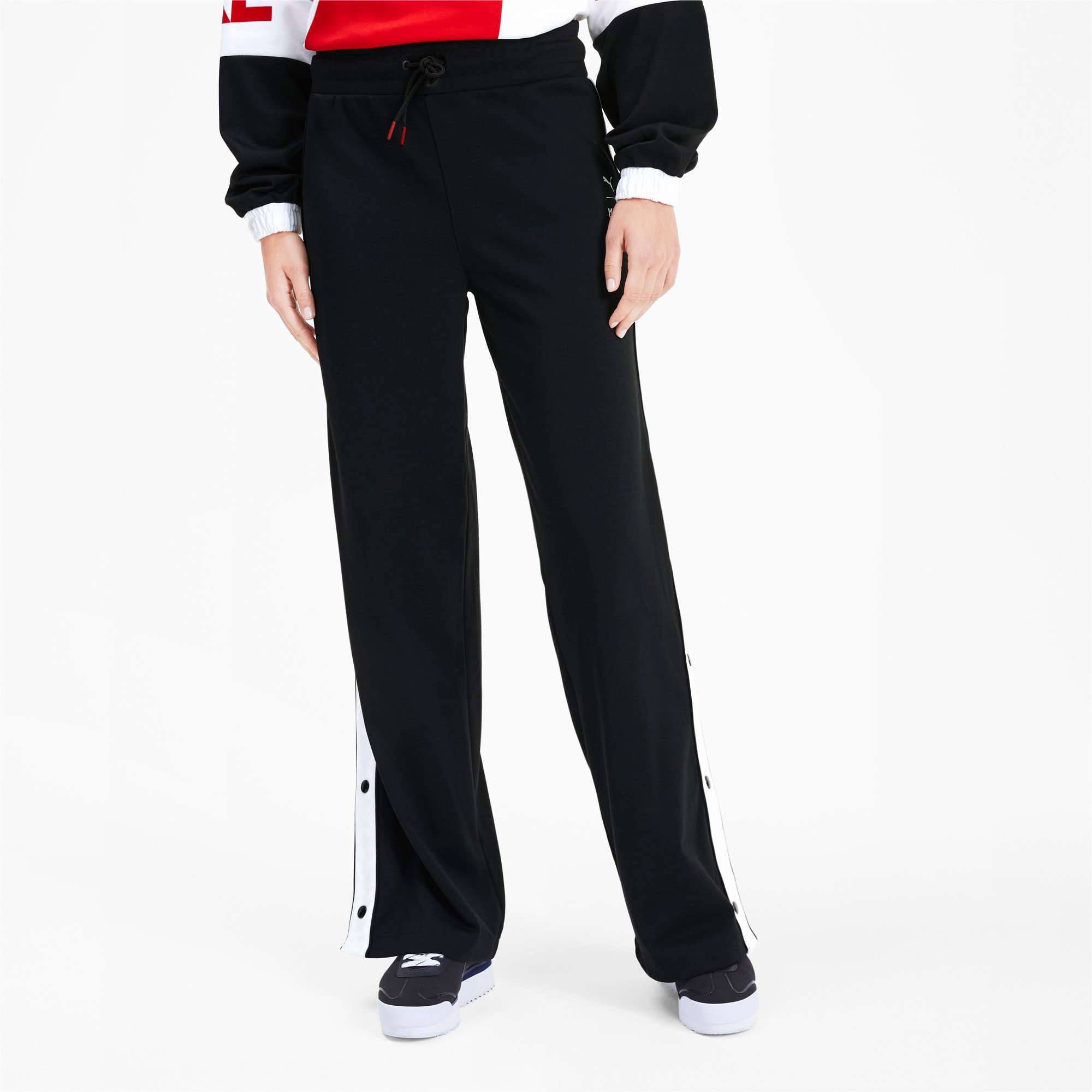 PUMA x KARL LAGERFELD Damen Gestrickte Weite Hose PUMA x KARL LAGERFELD Damen Gestrickte Weite Hose