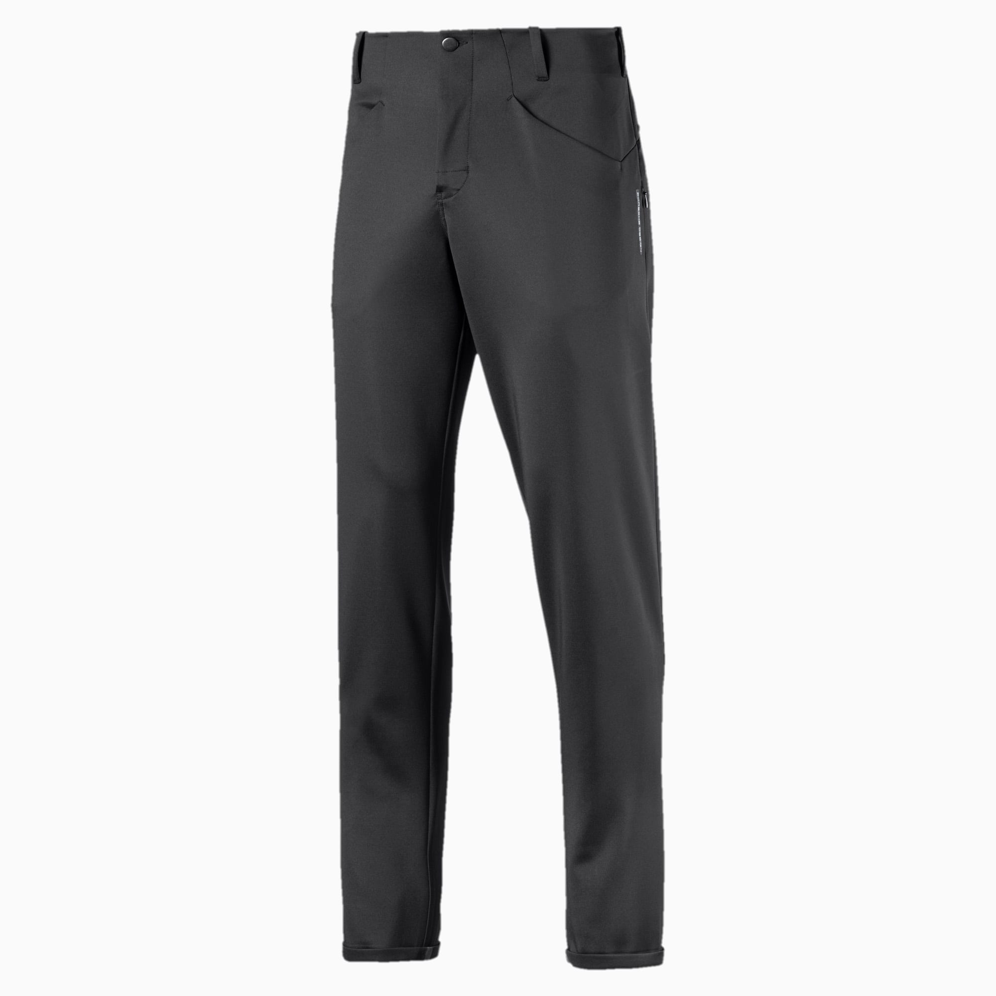 Porsche Design Men's Knitted Pocket Pants, Jet Black, large-SEA