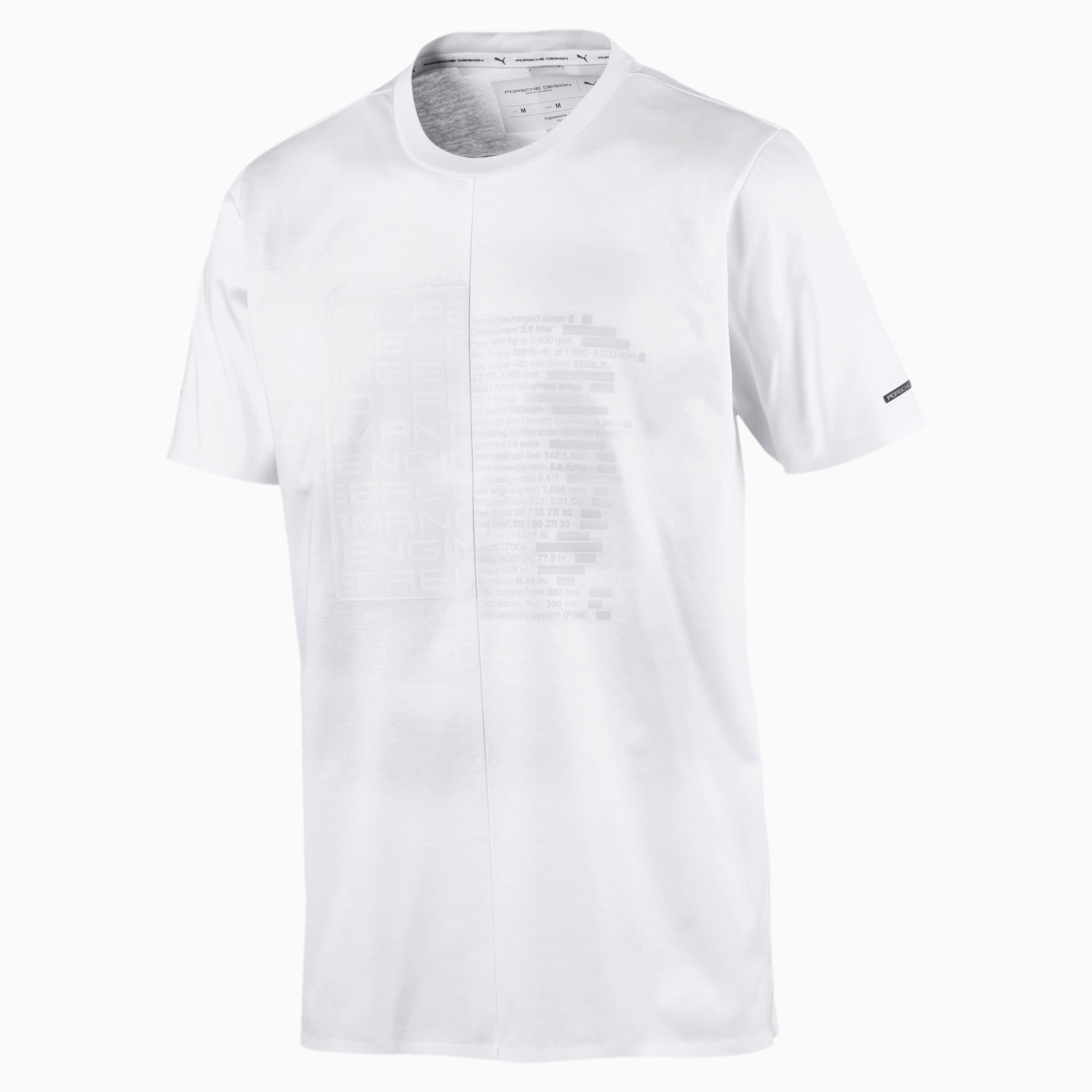 puma white tee shirts