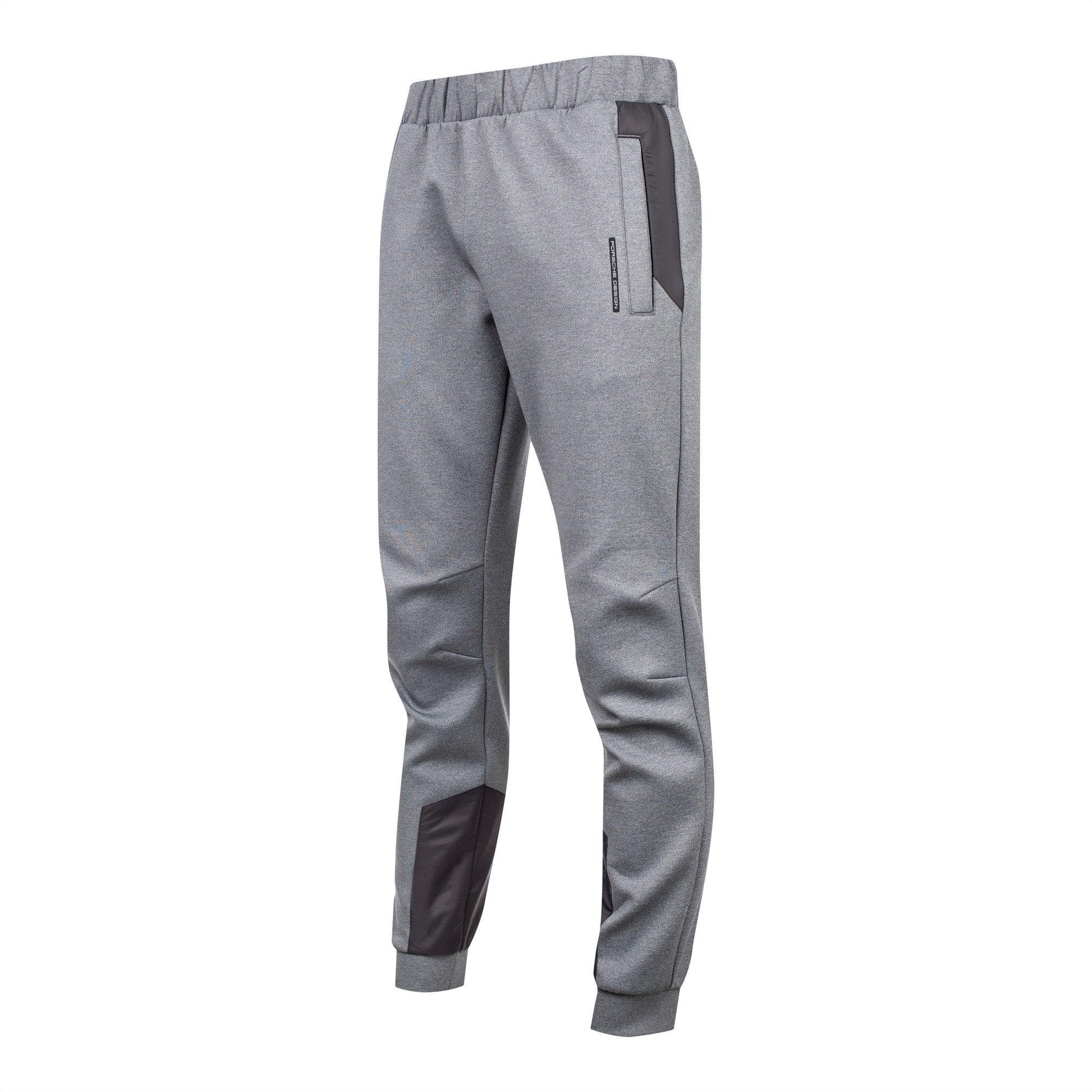 Porsche Design Spacer Men's Sweatpants, Medium Gray Heather, large-SEA