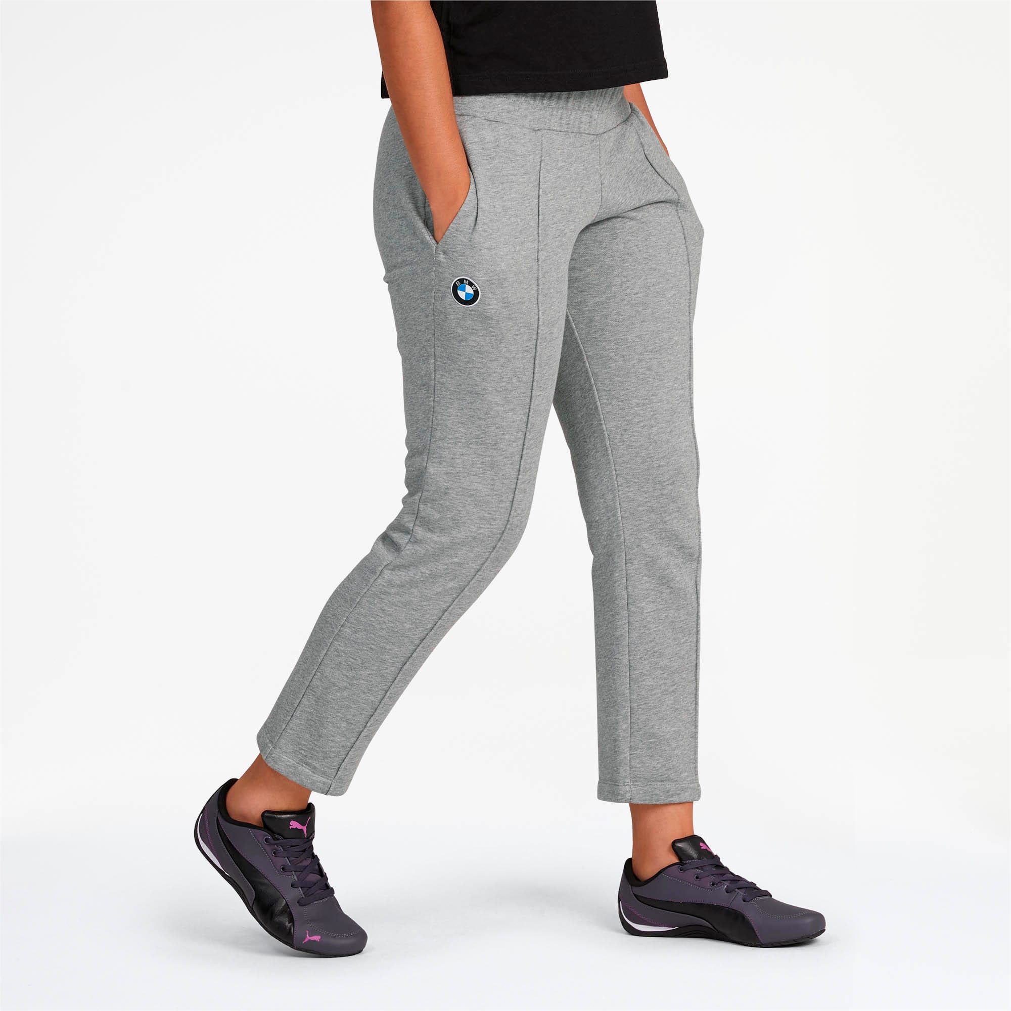 puma bmw motorsport sweatpants grey
