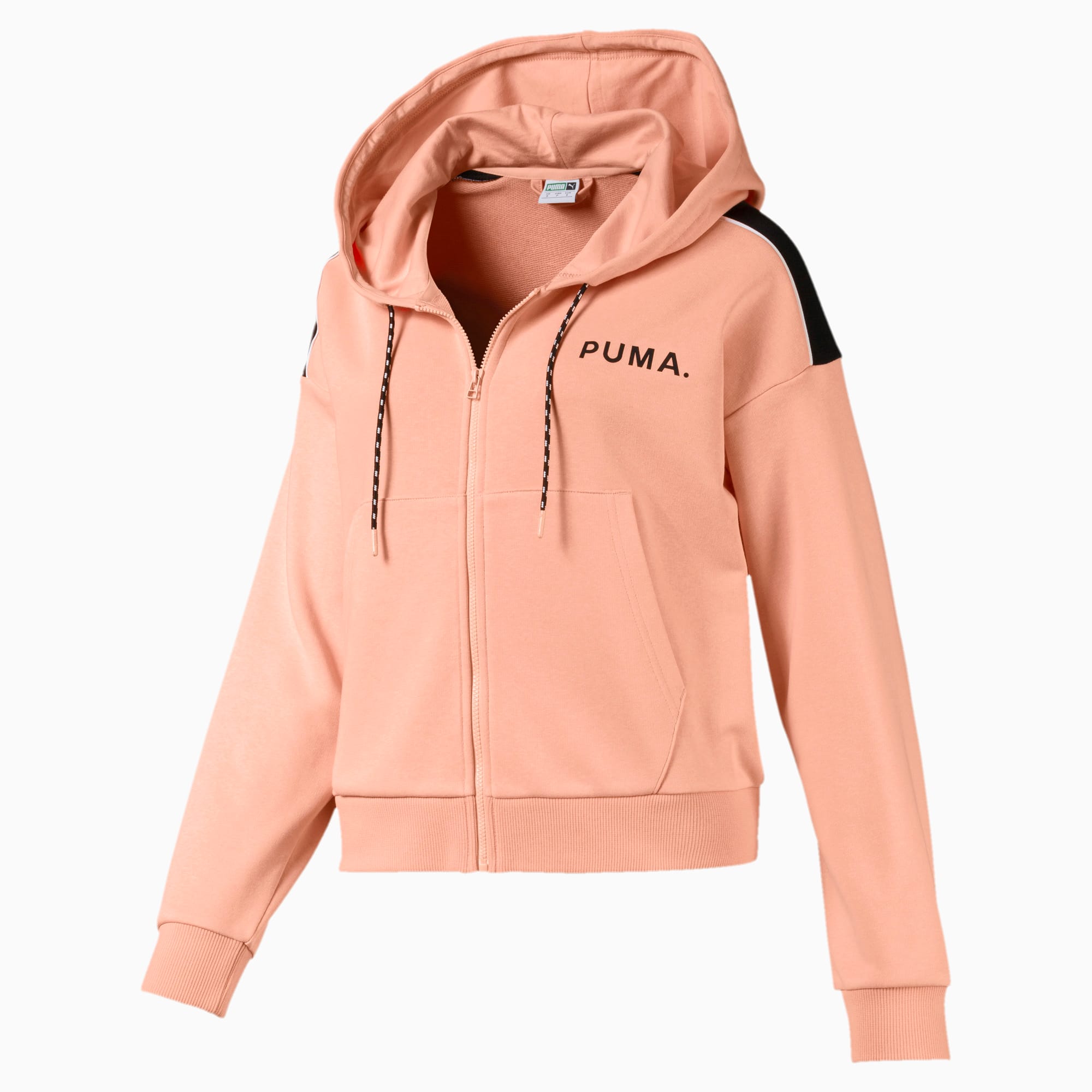 Chase Women s Cropped Full Zip Hoodie PUMA