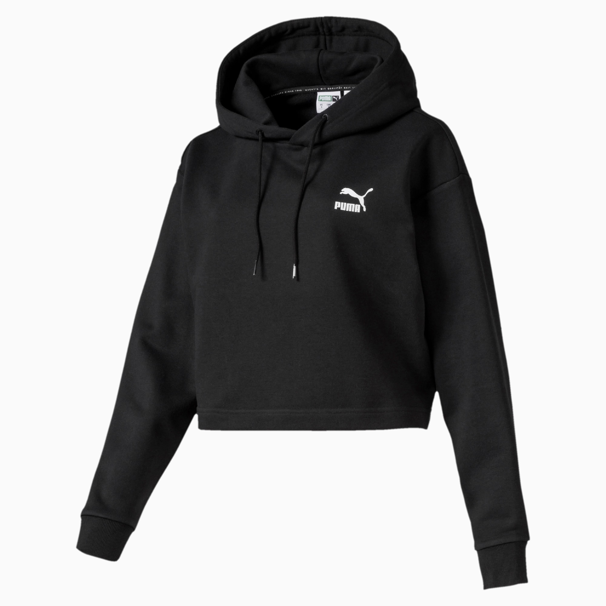 Puma amplified cropped deals hoodie