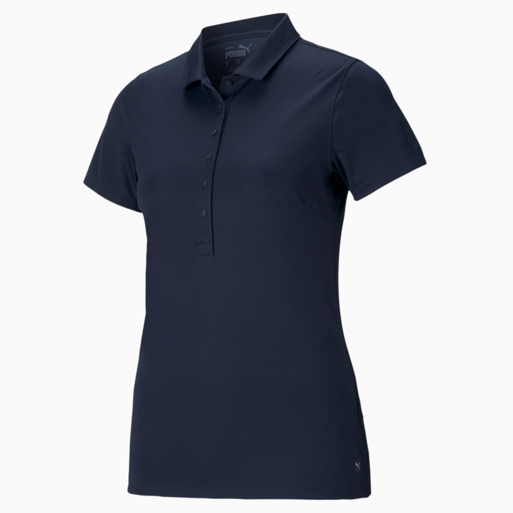 Rotations Women's Polo Shirt, Navy Blazer, large-SEA