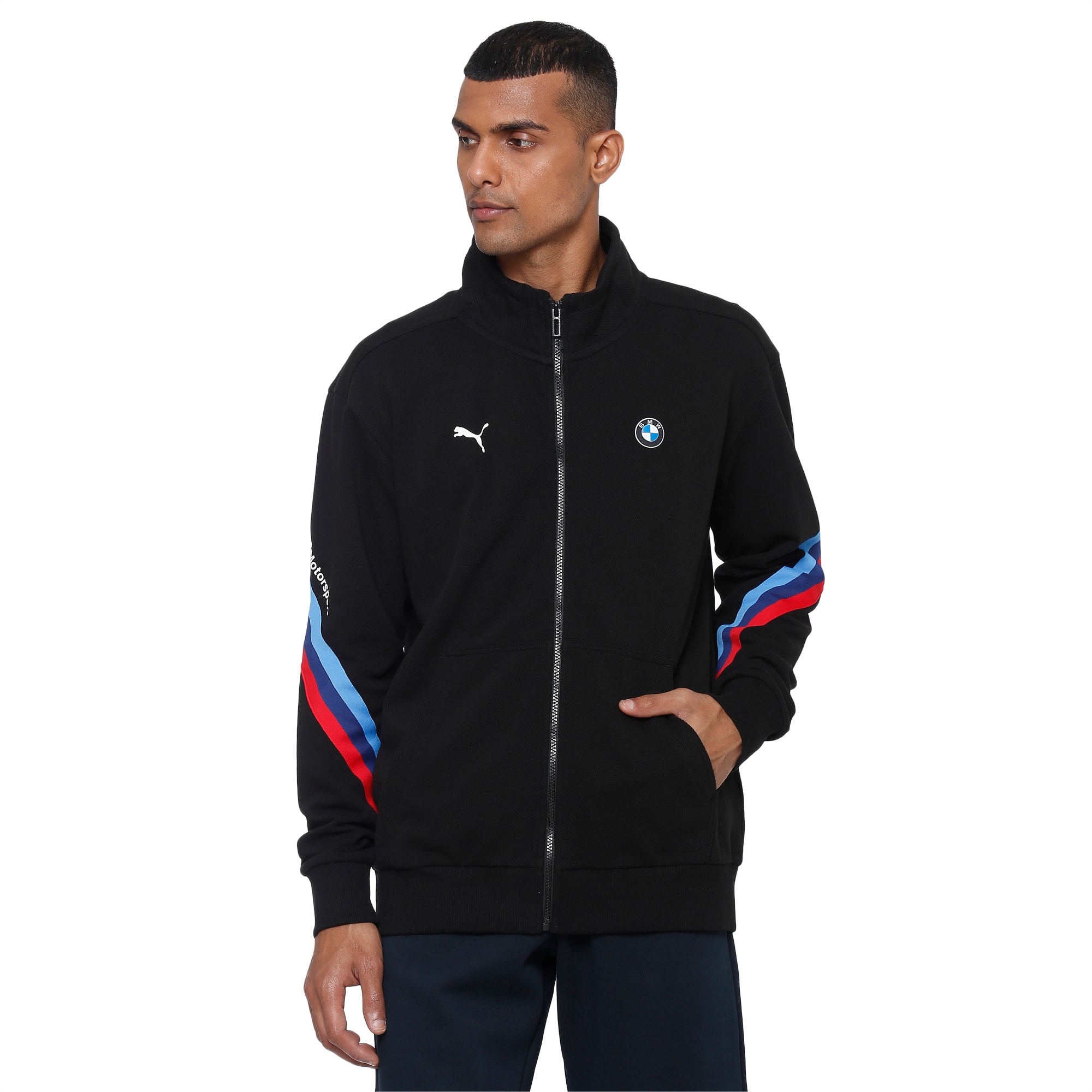 BMW MMS Life Sweat Jacket | Puma Black 