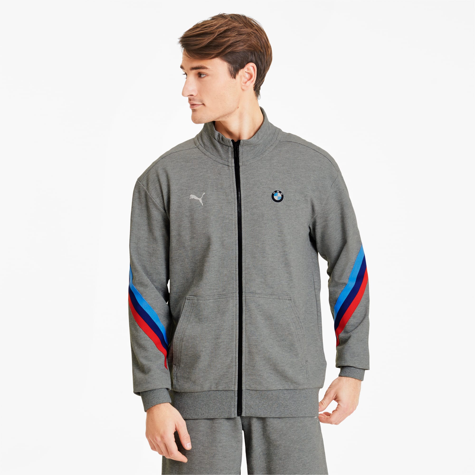 BMW M Motorsport Life Men's Sweat Jacket | PUMA