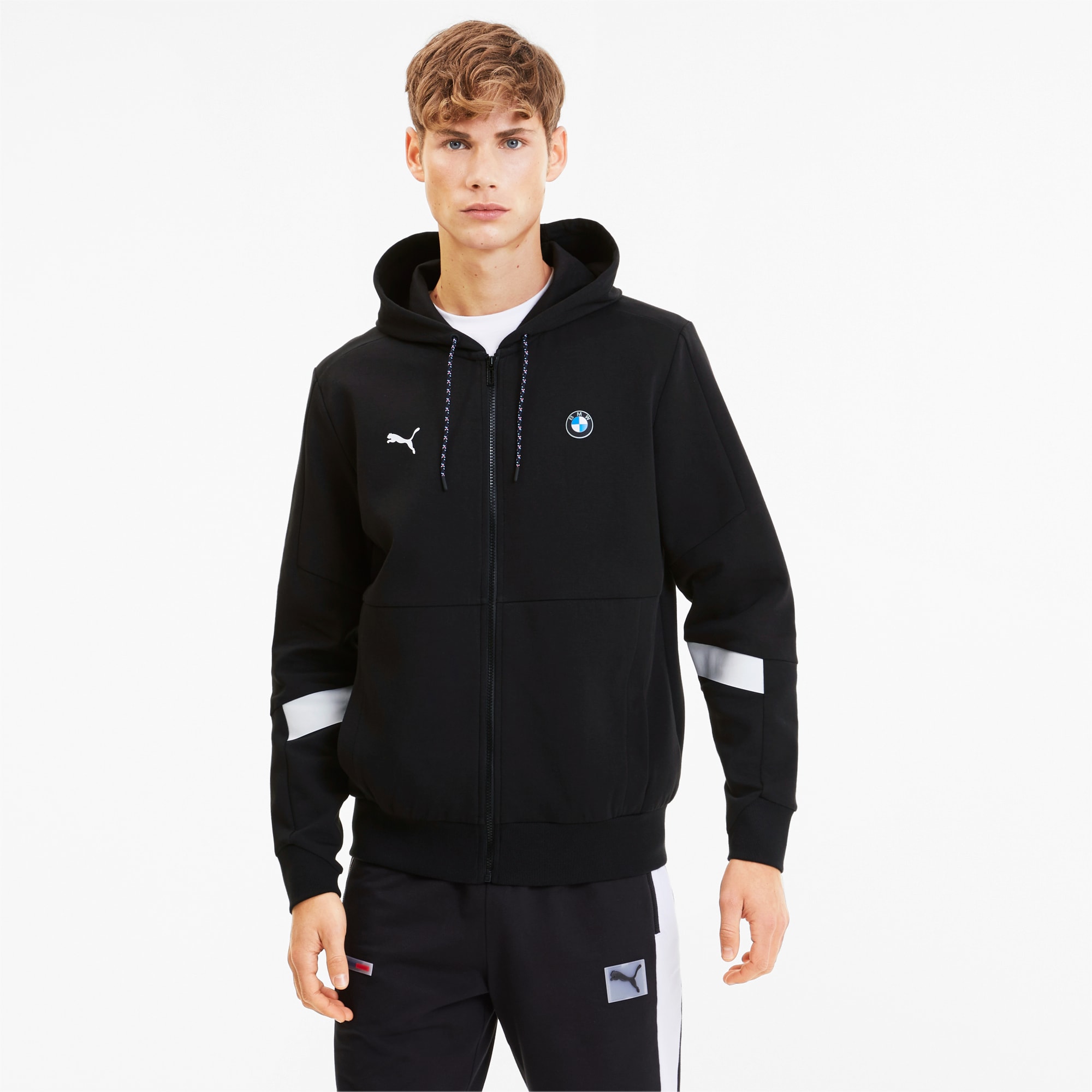 puma bmw ms hooded sweat jacket