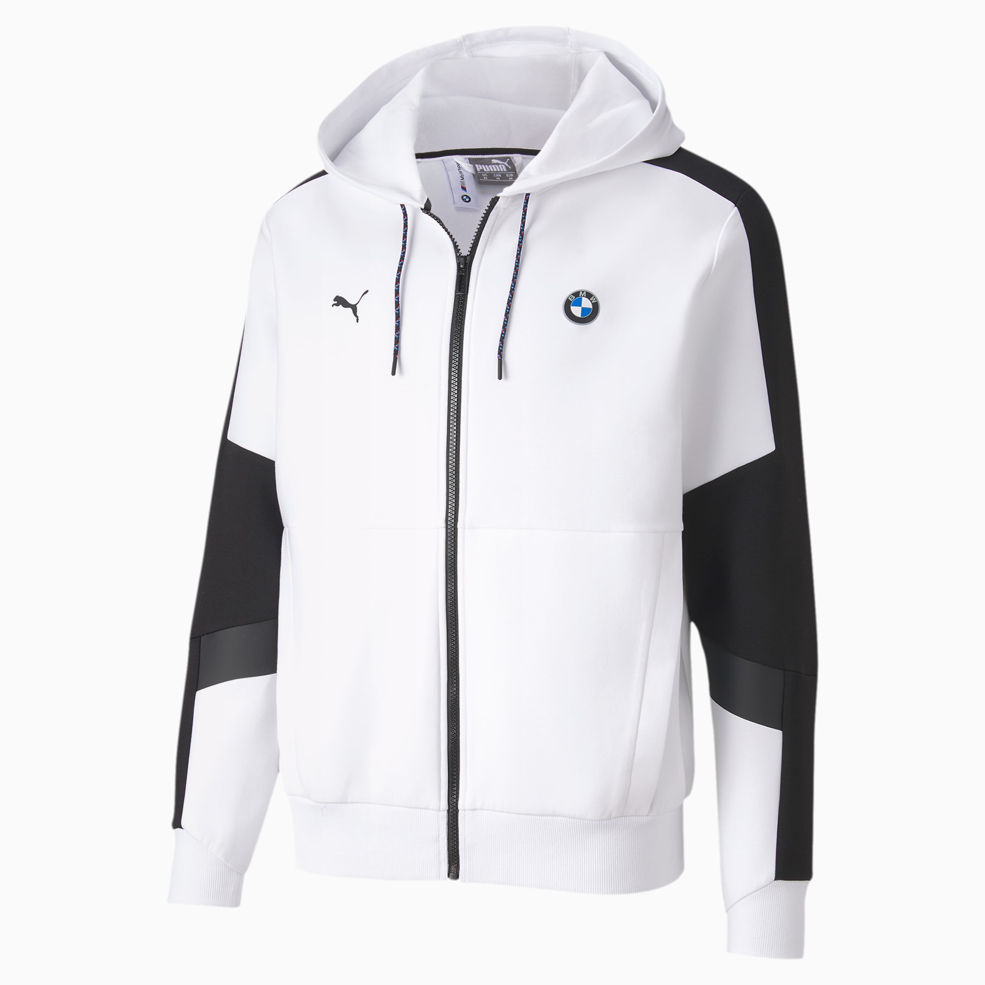 Bmw M Motorsport Men S Hooded Sweat Jacket Puma Us