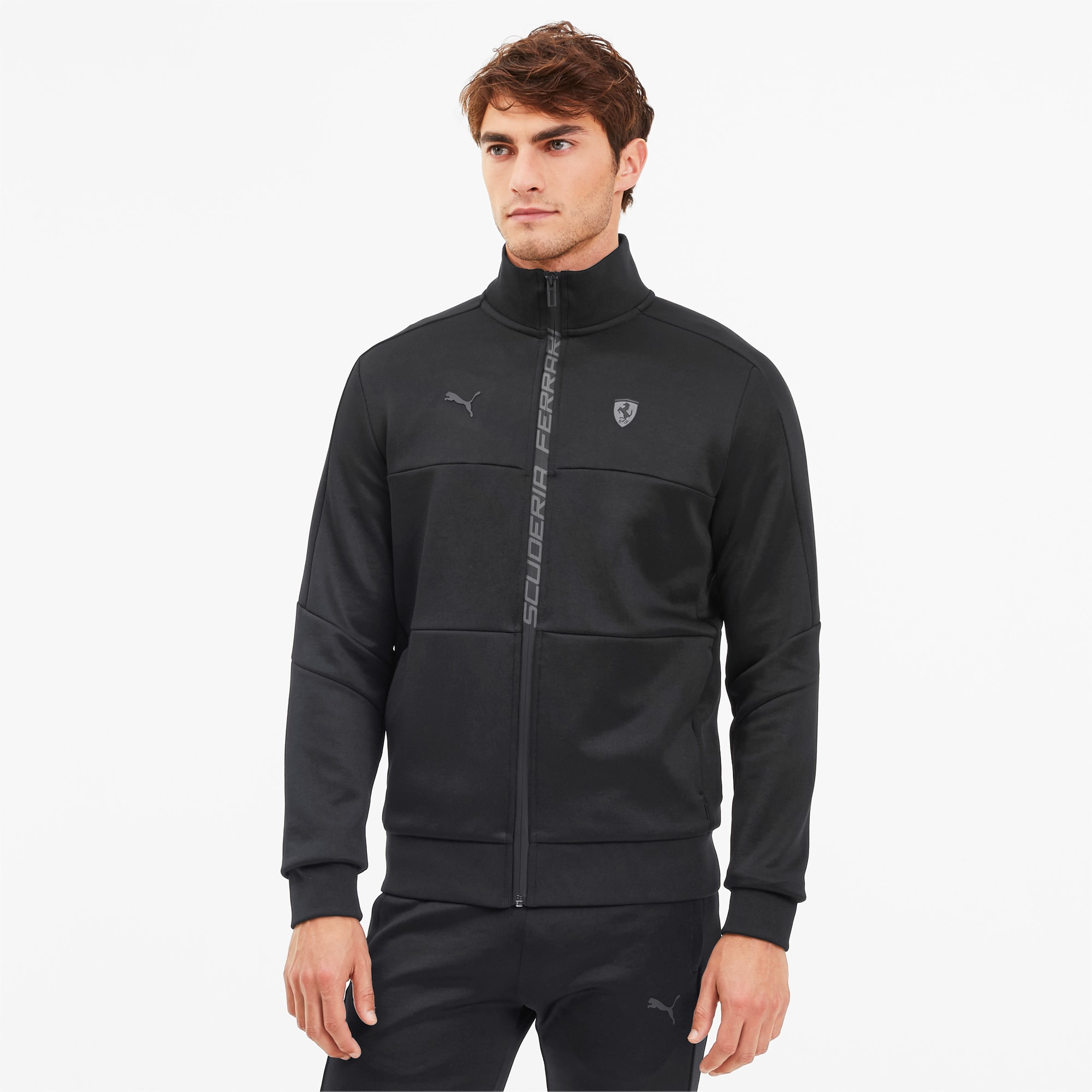 puma men's scuderia ferrari t7 track jacket