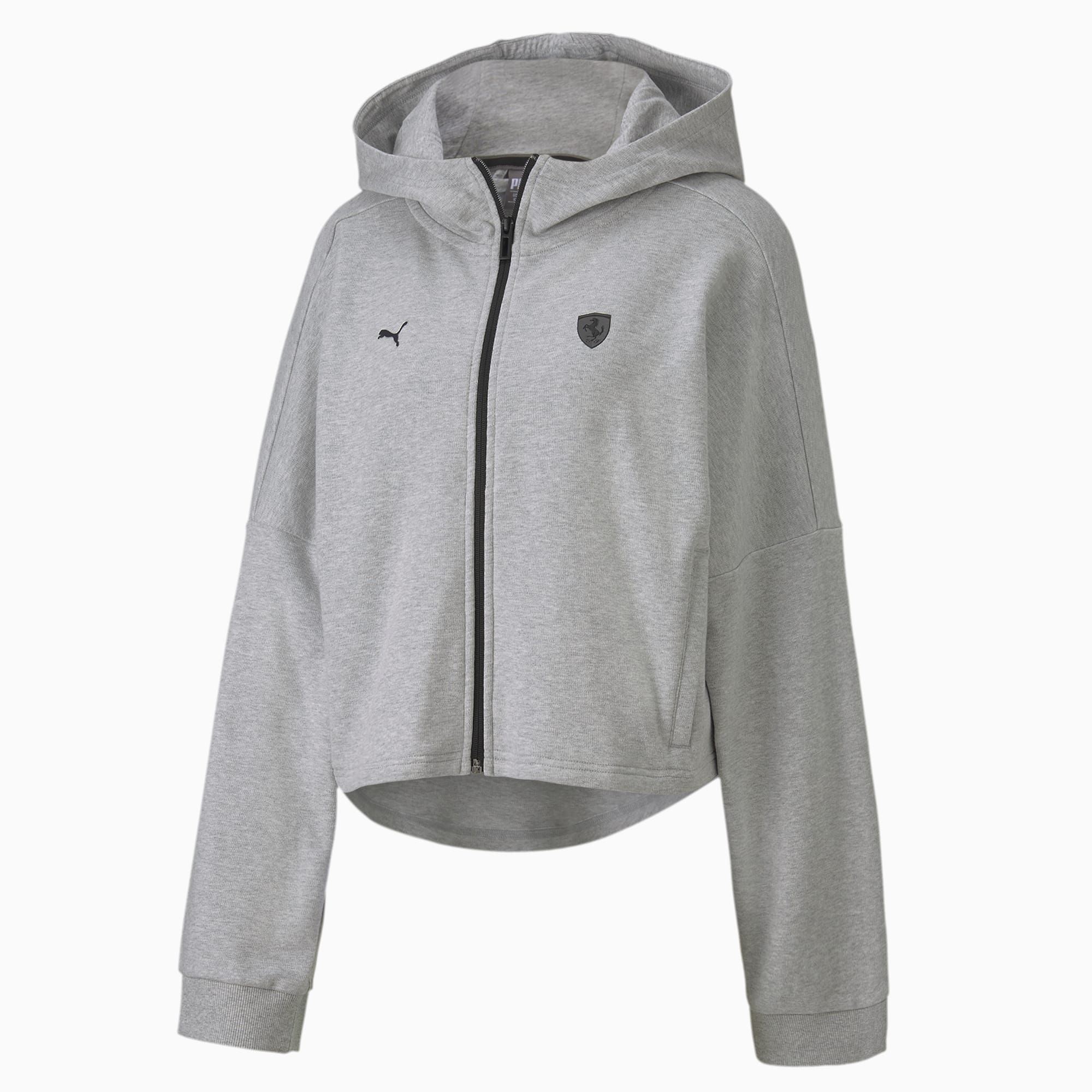 puma women's hooded sweat jacket