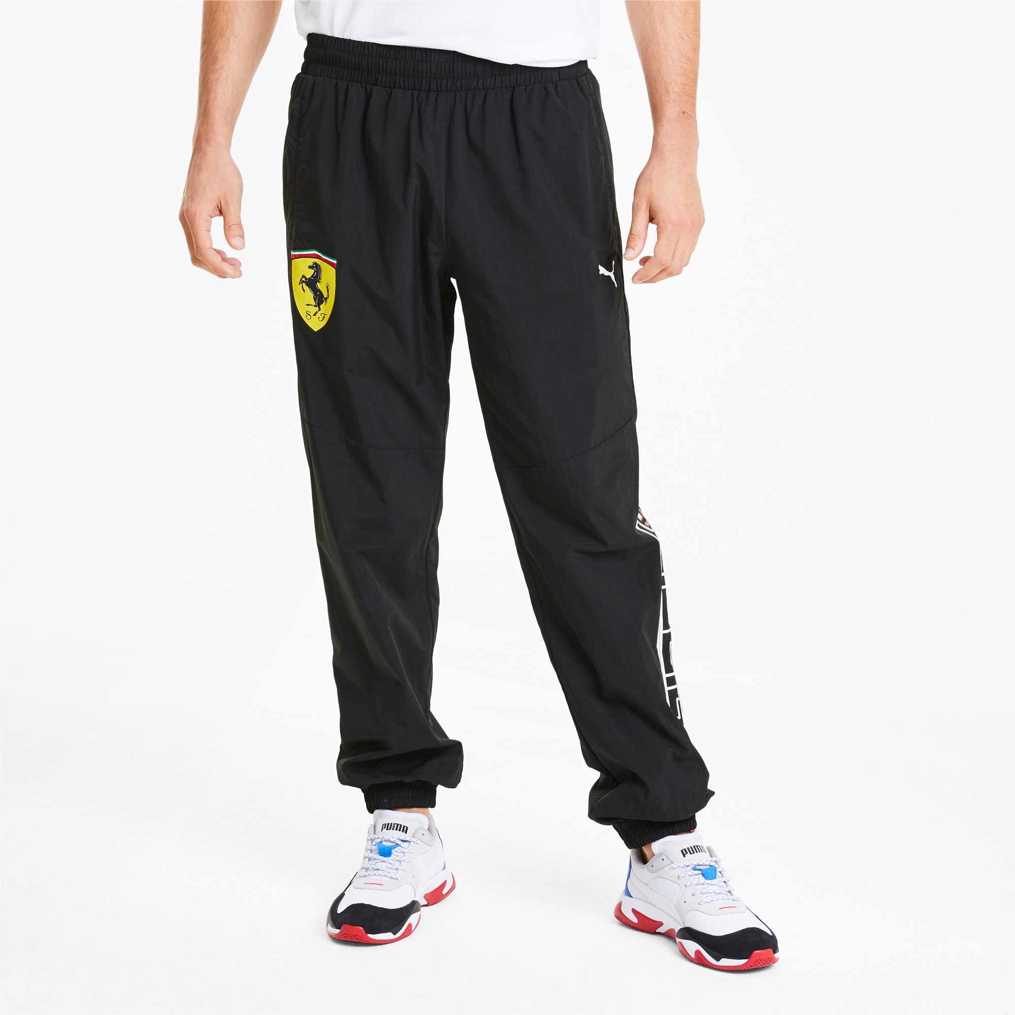 Pantalón de punto Scuderia Ferrari Street para hombre | PUMA EE. UU.