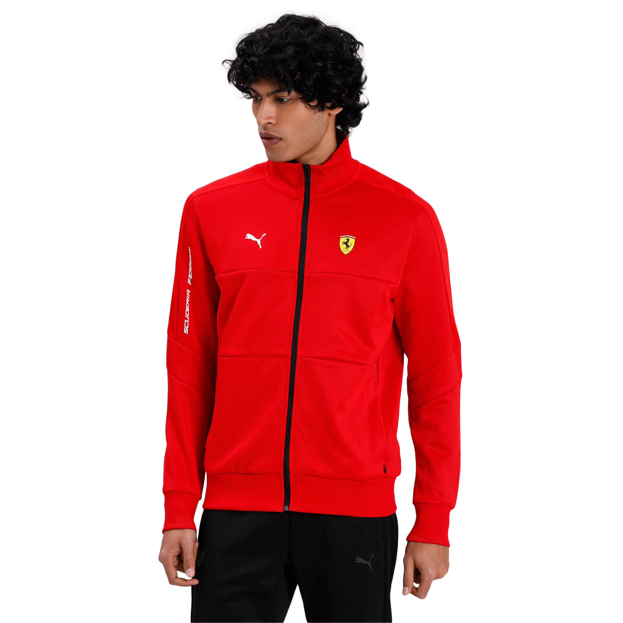 red puma ferrari track jacket