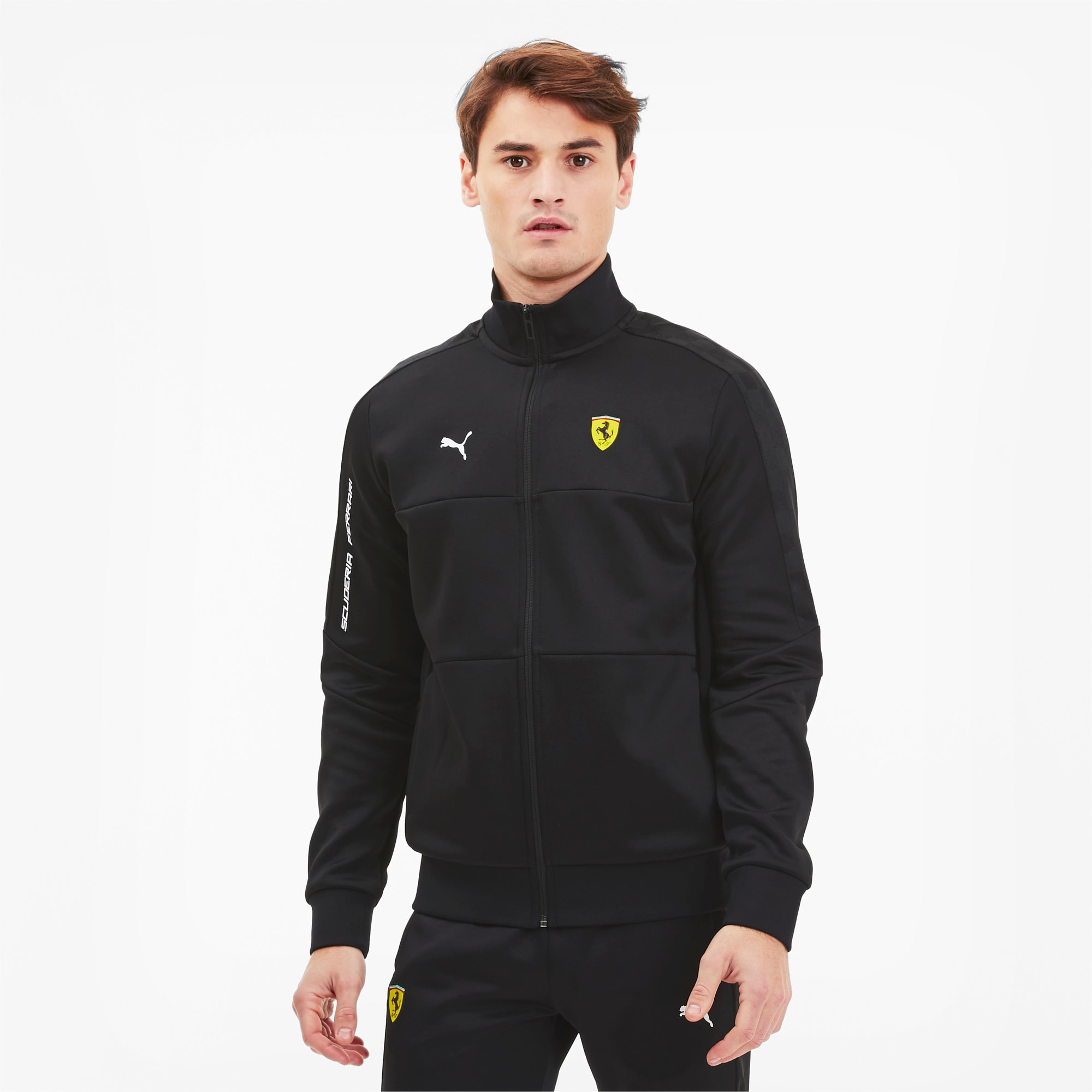 puma men black scuderia ferrari