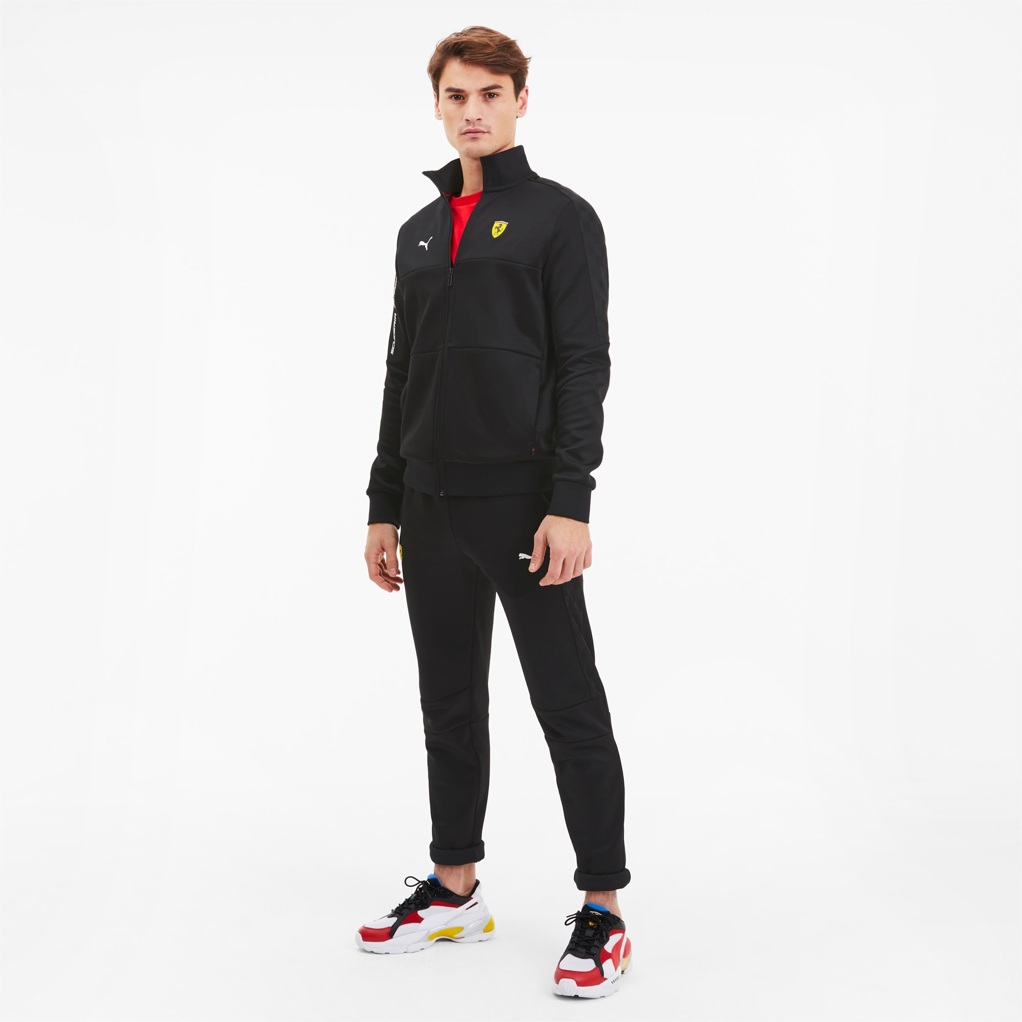 Puma Chaqueta Scuderia Ferrari T7 Track Rojo