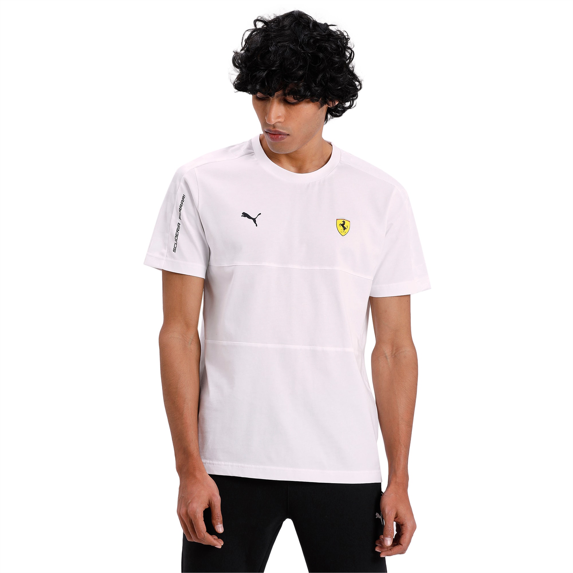 puma ferrari t shirt white
