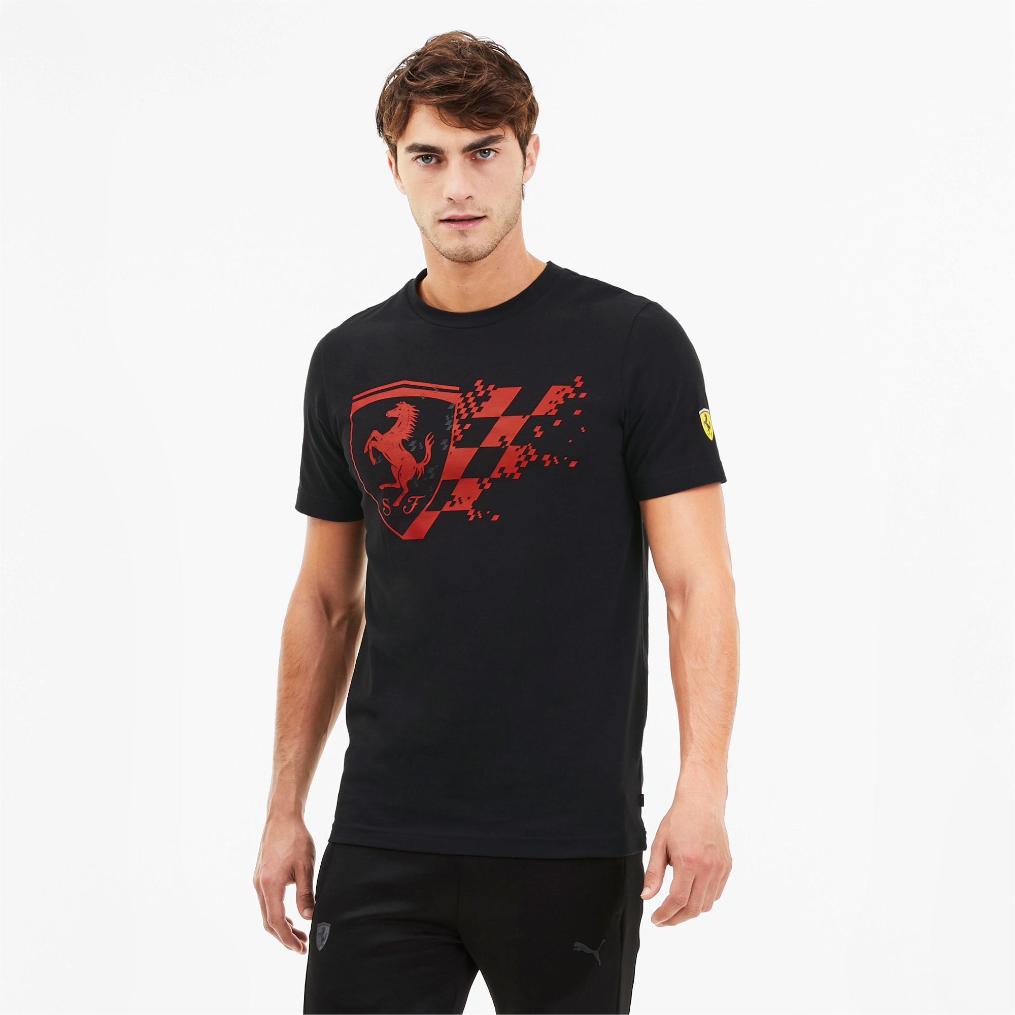 puma ferrari big shield tee