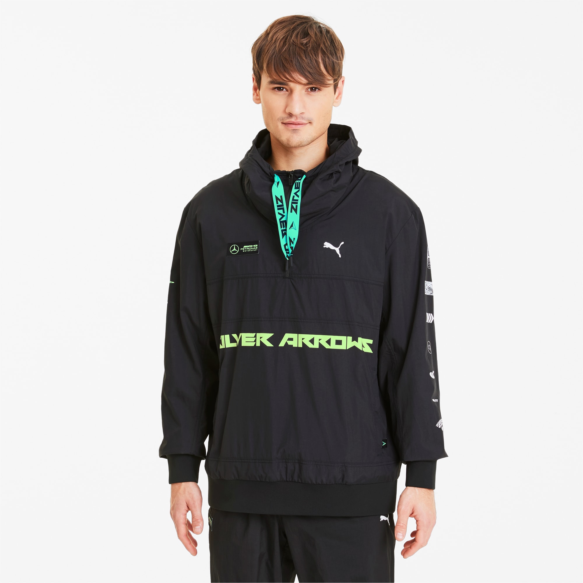 puma windbreaker men's jacket