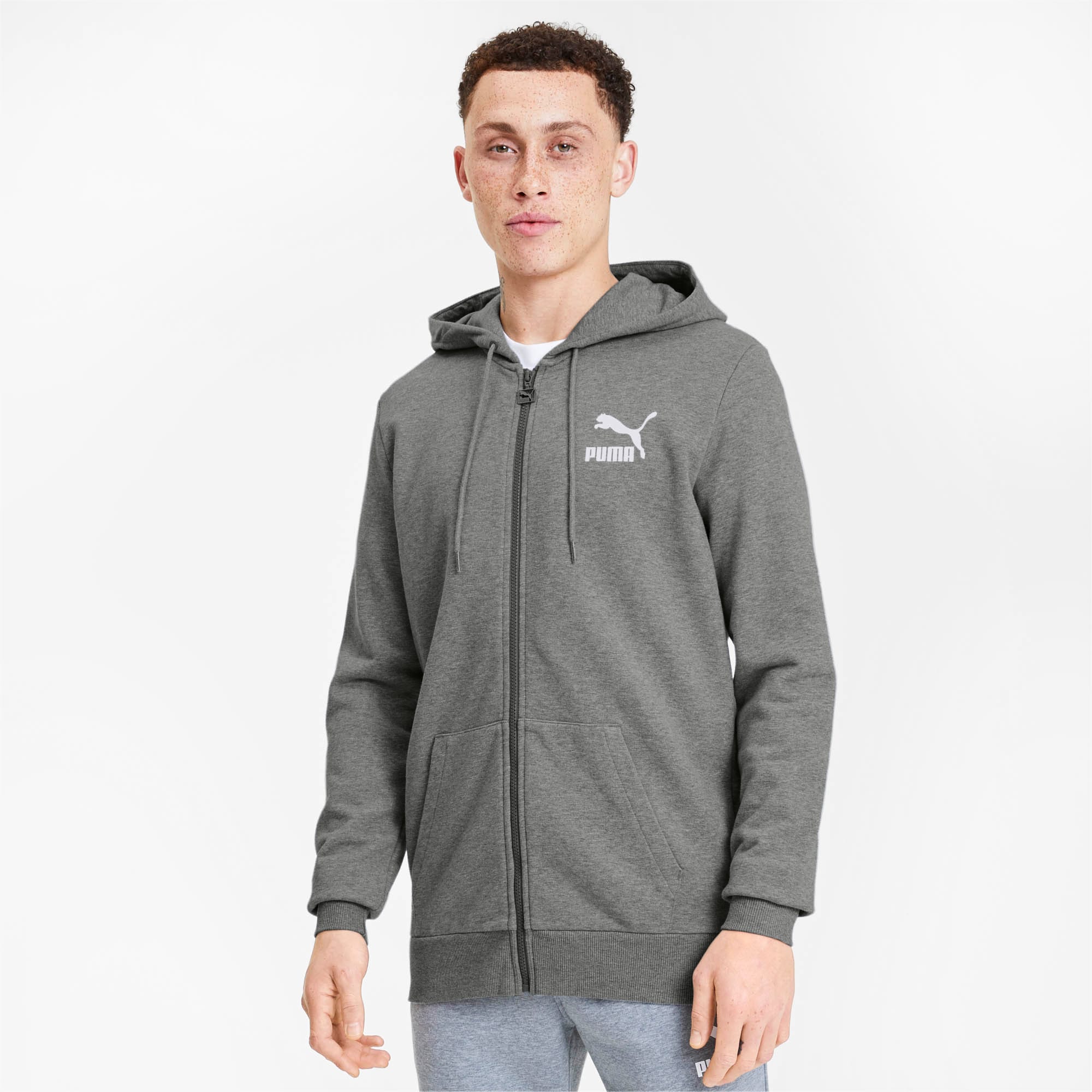 puma full zip hoodie