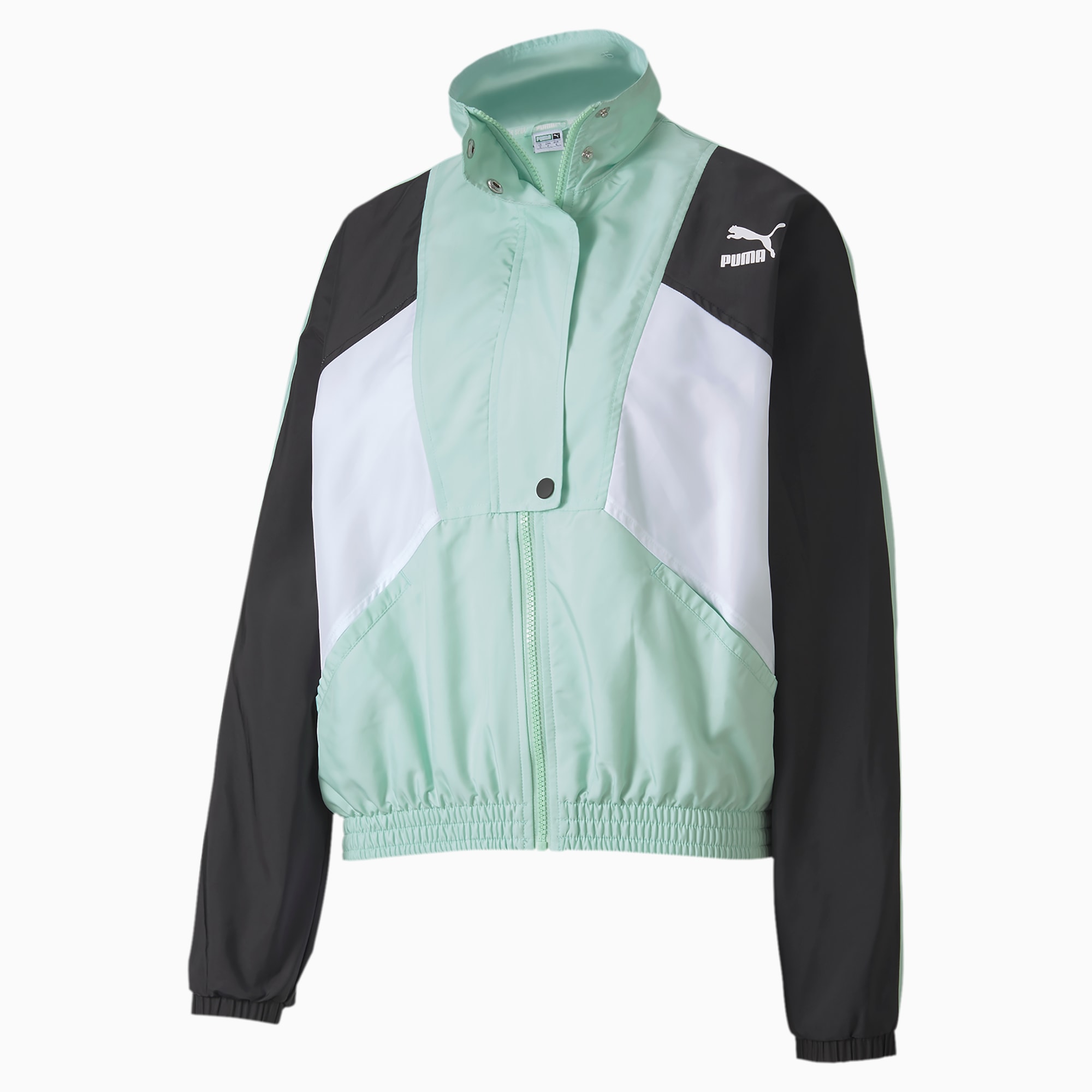 puma green track jacket