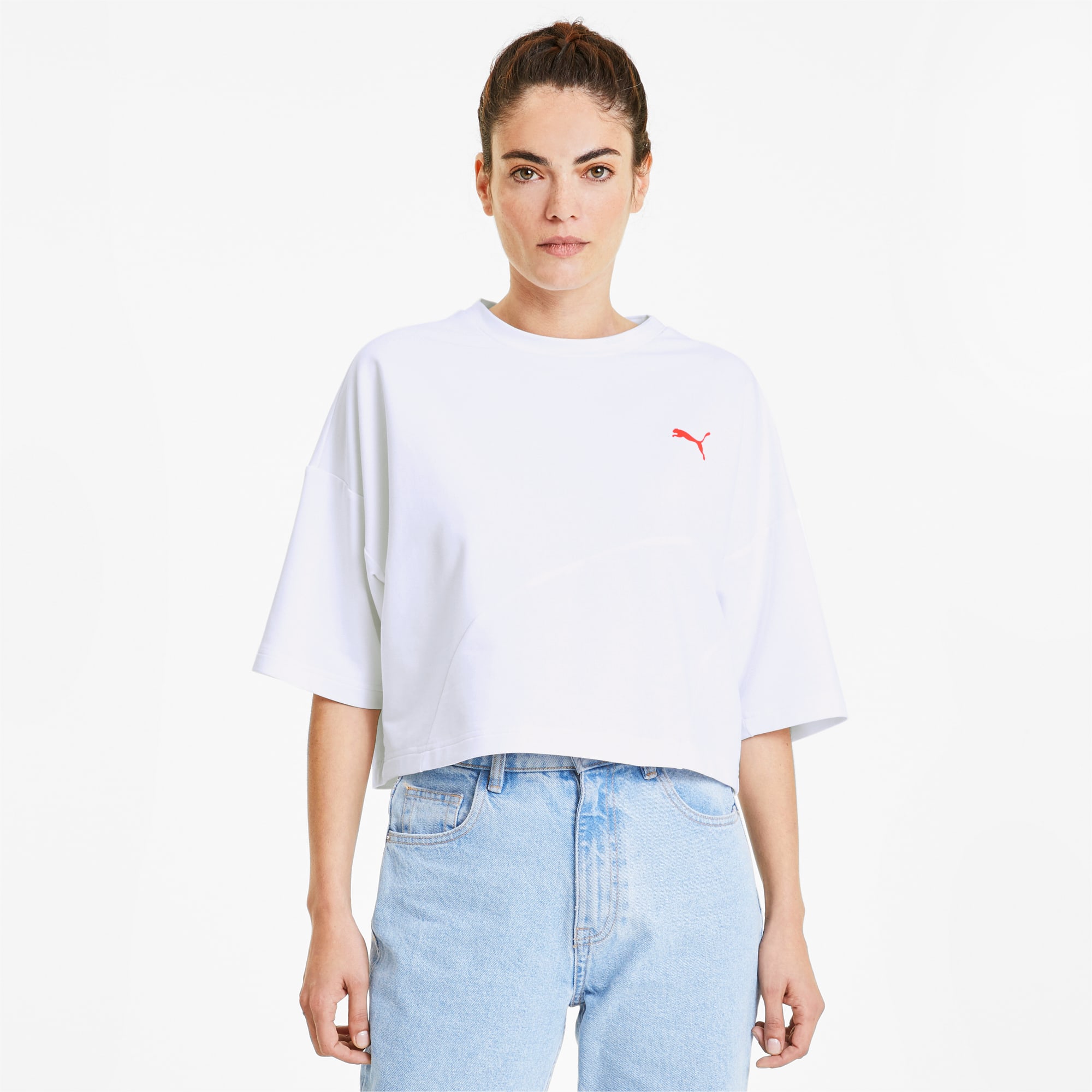 puma cropped t shirt