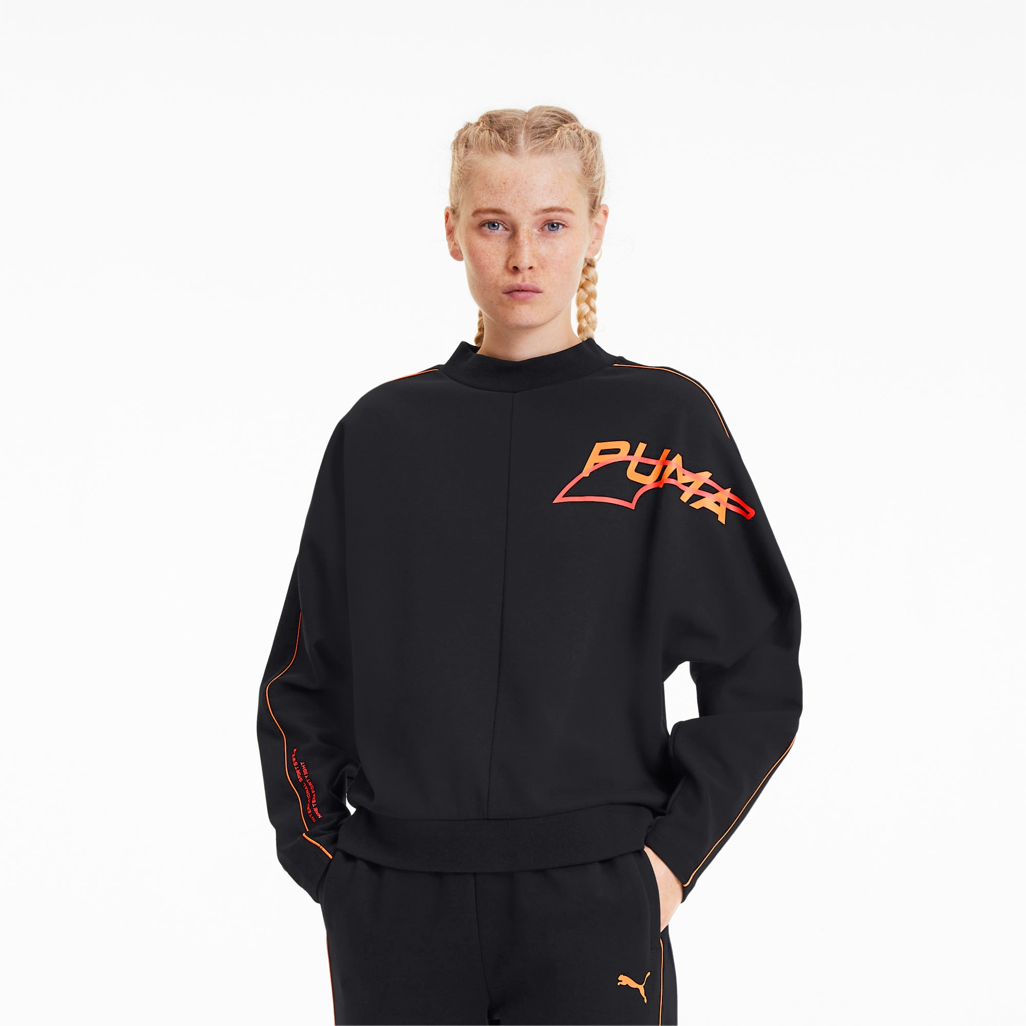 puma crew neck sweater