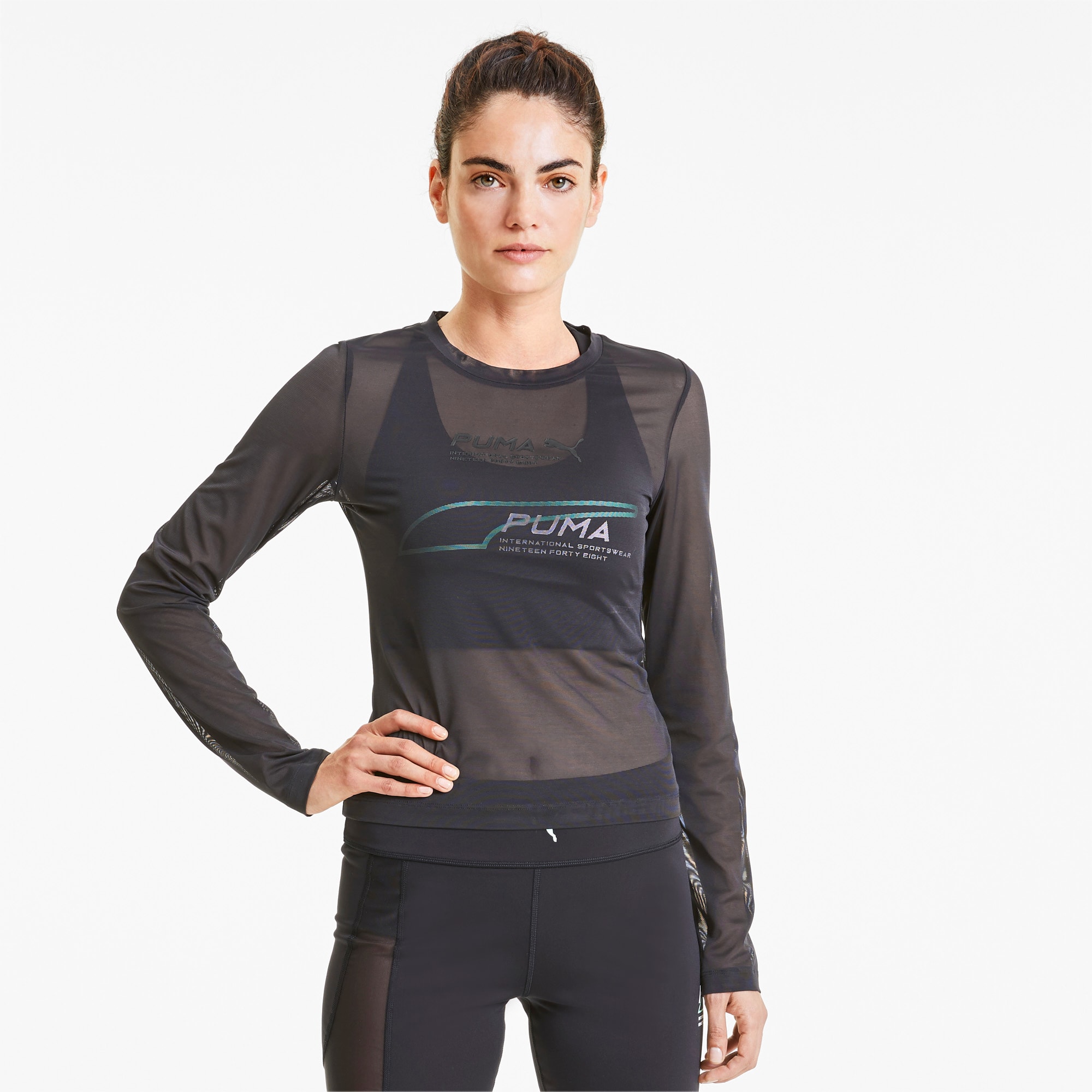 Evide Long Sleeve Mesh Women's Top 