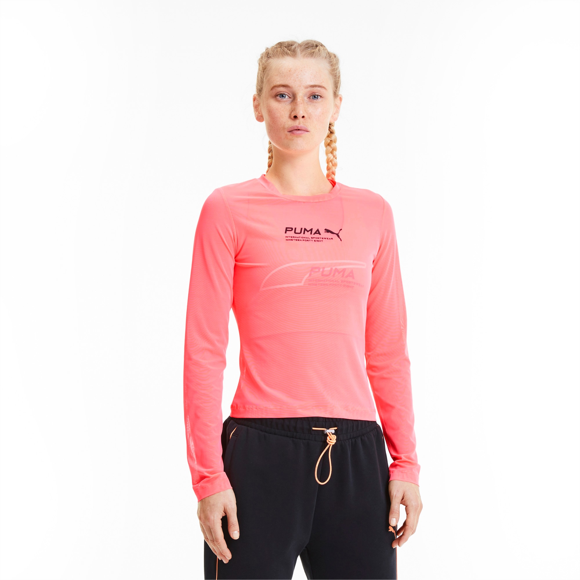 long sleeve puma top