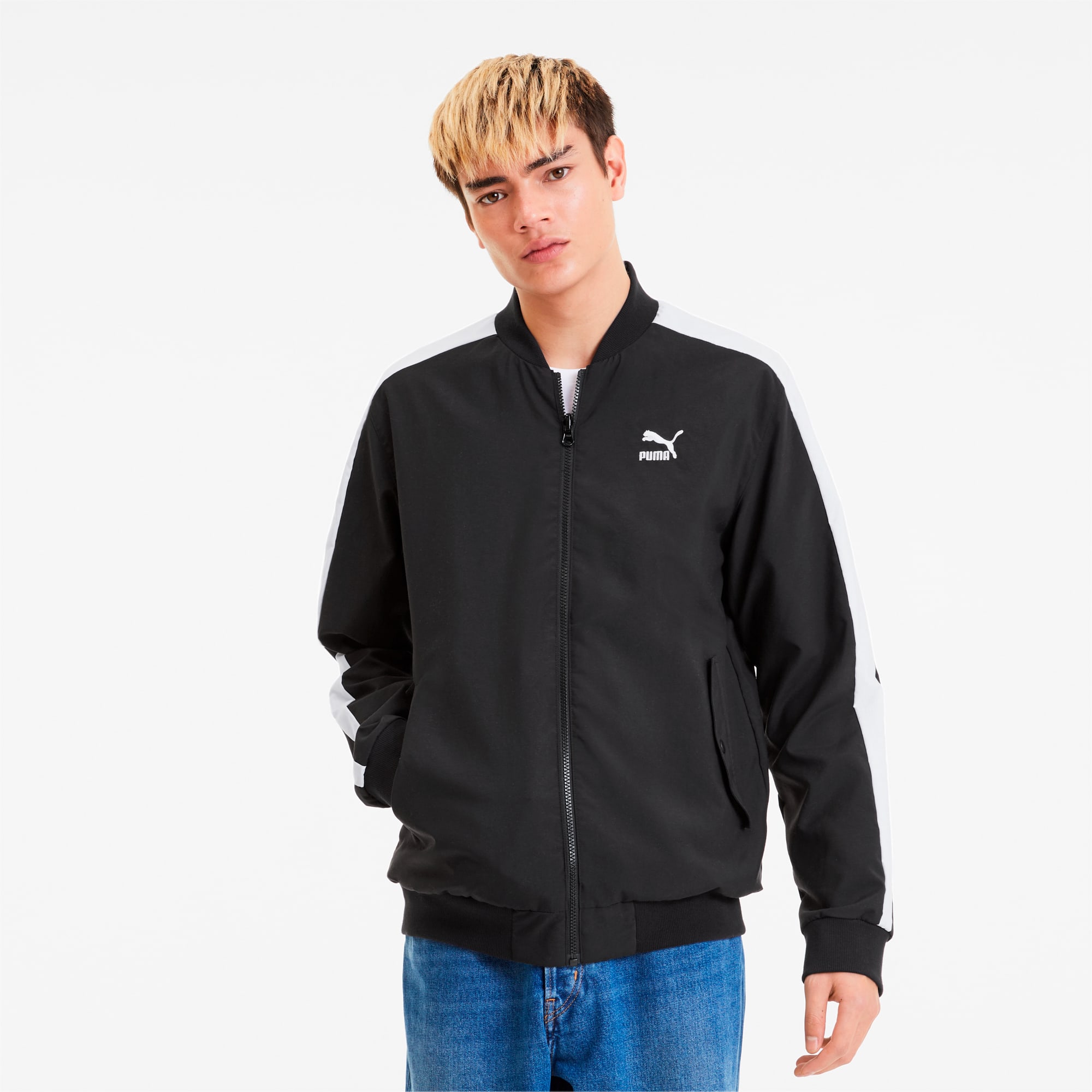 puma bomber jacket mens