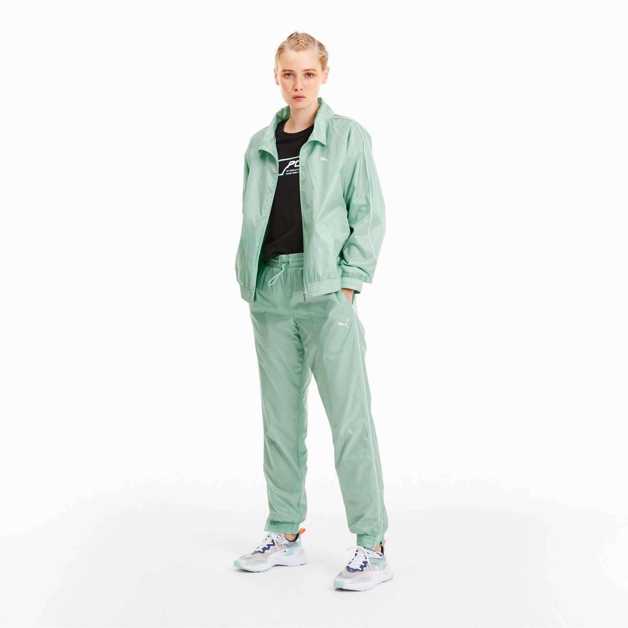 puma neon green jacket
