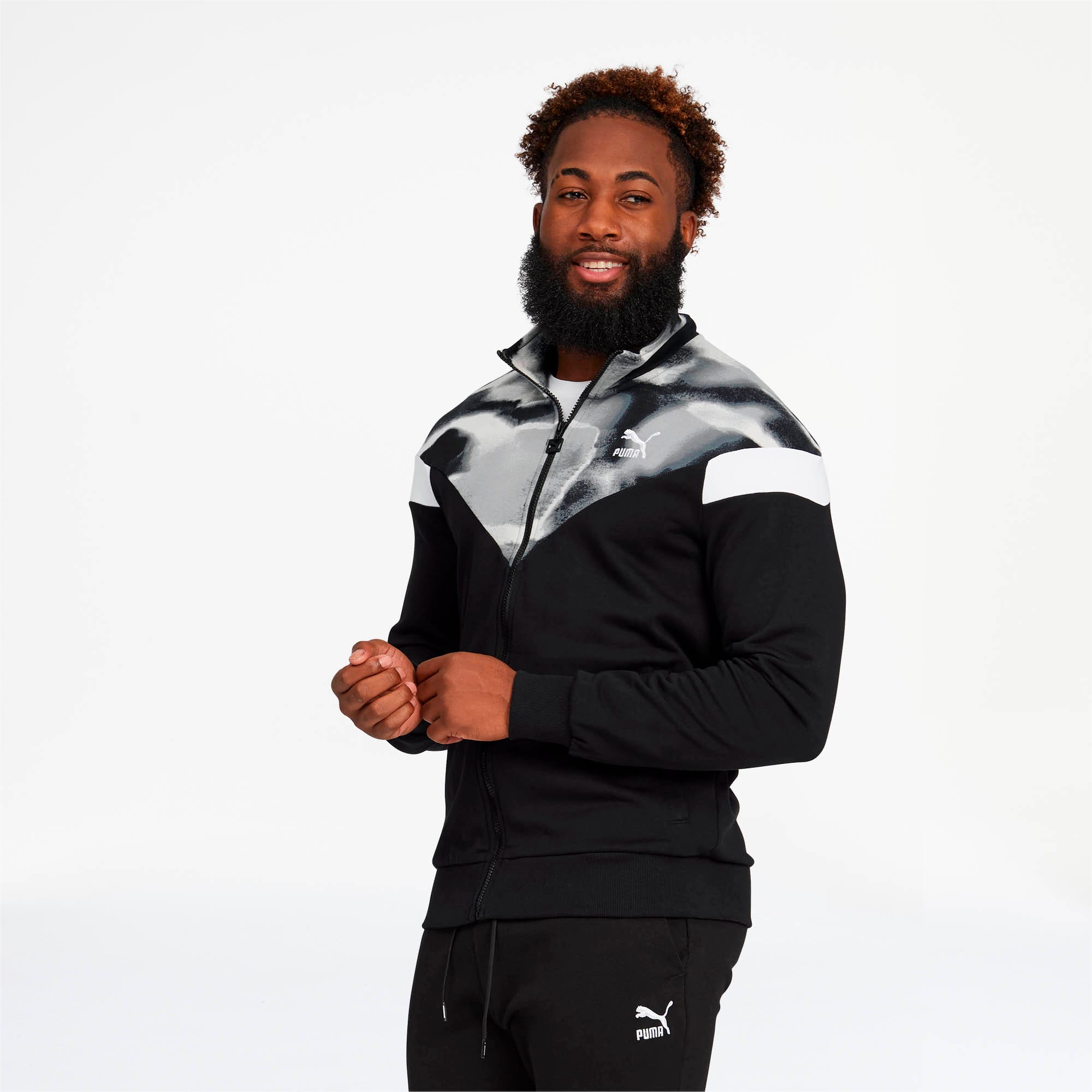 puma men's mcs track jacket