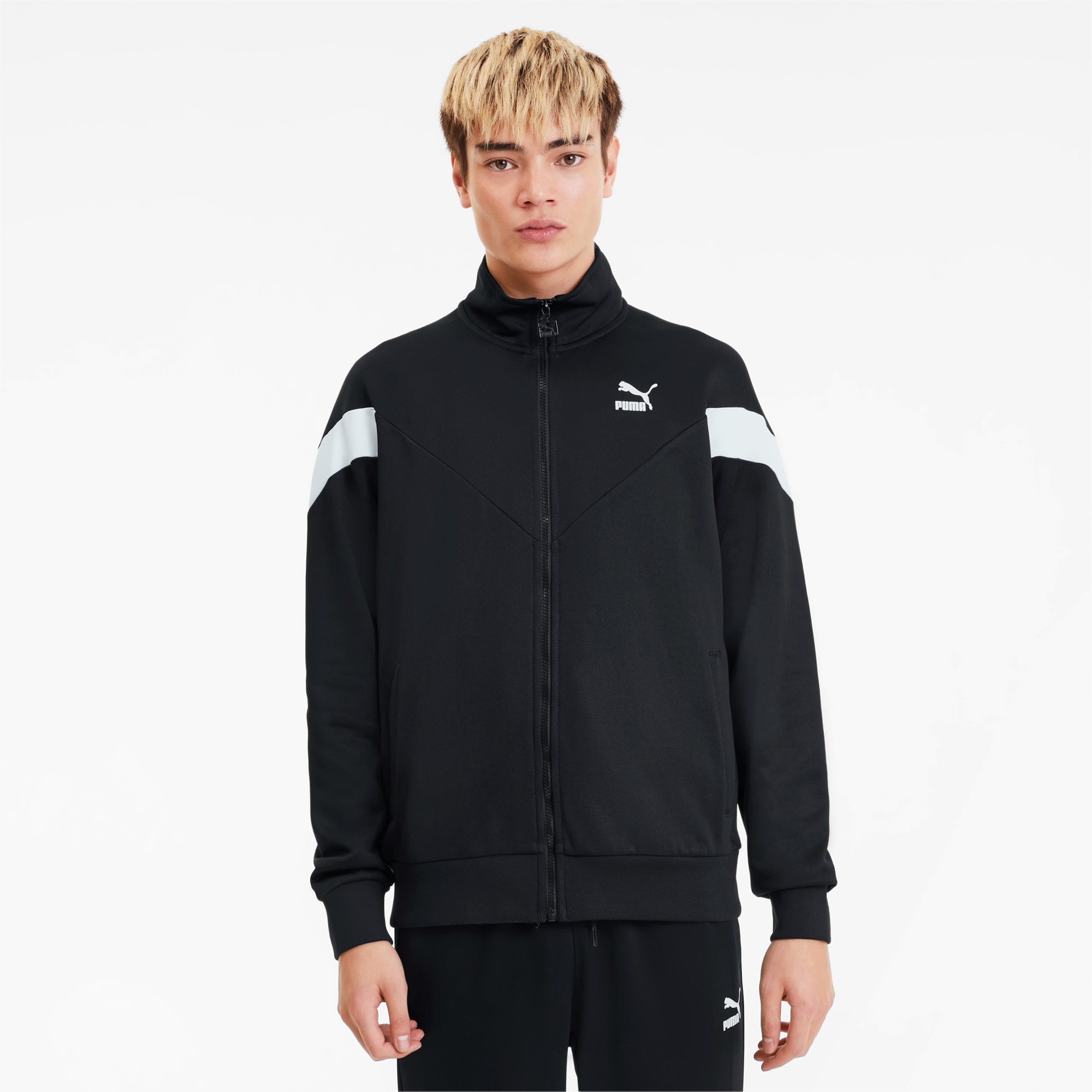 puma black jacket mens