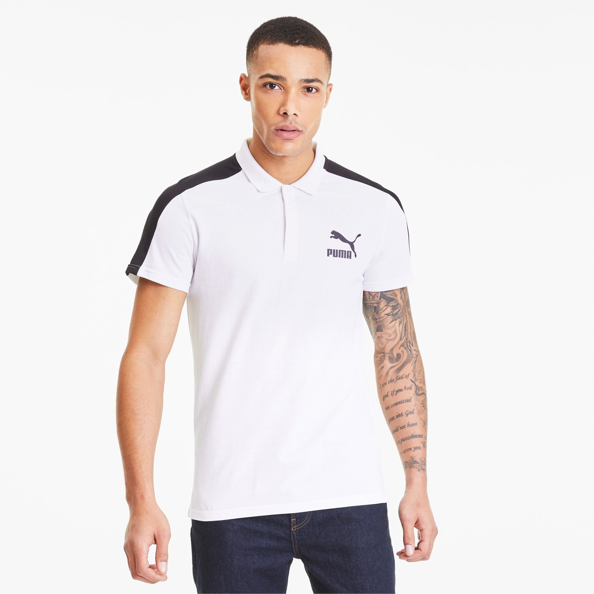 puma t shirts with collar