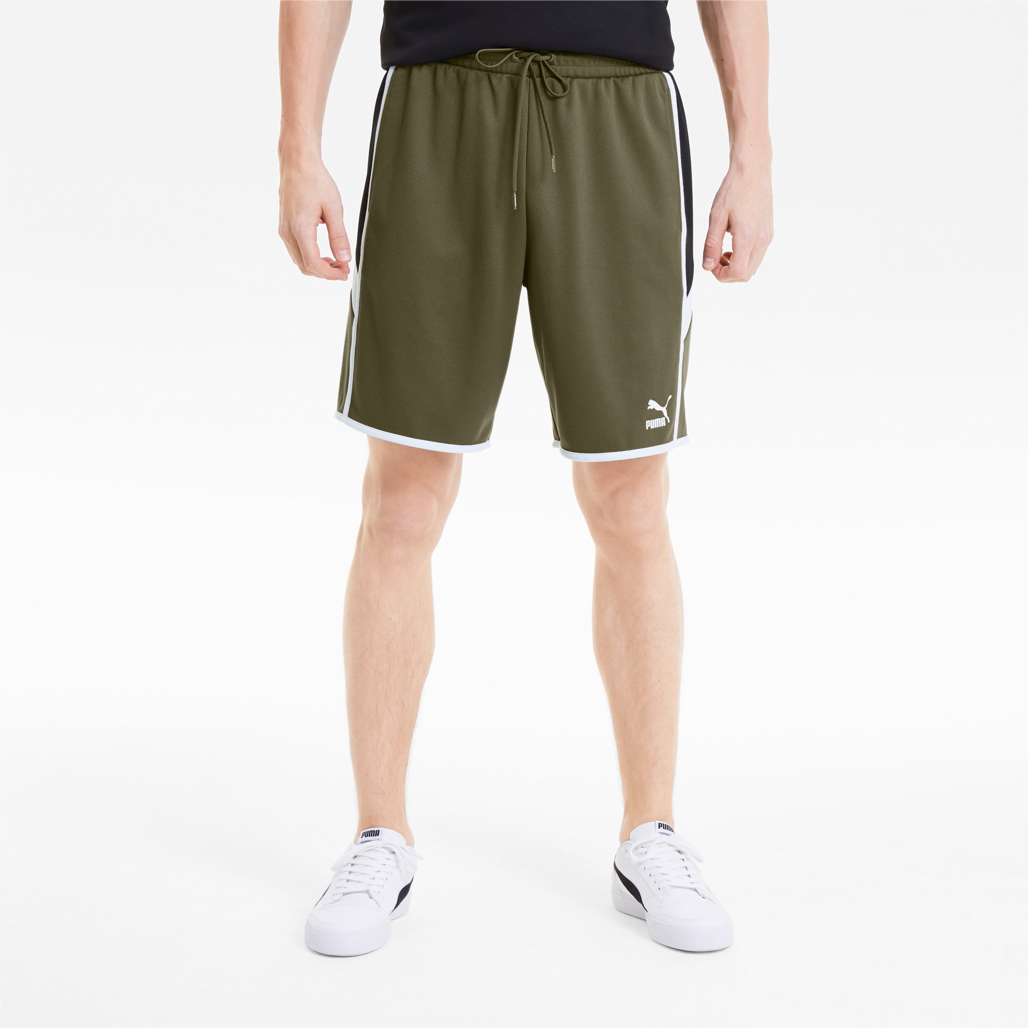 puma khaki shorts