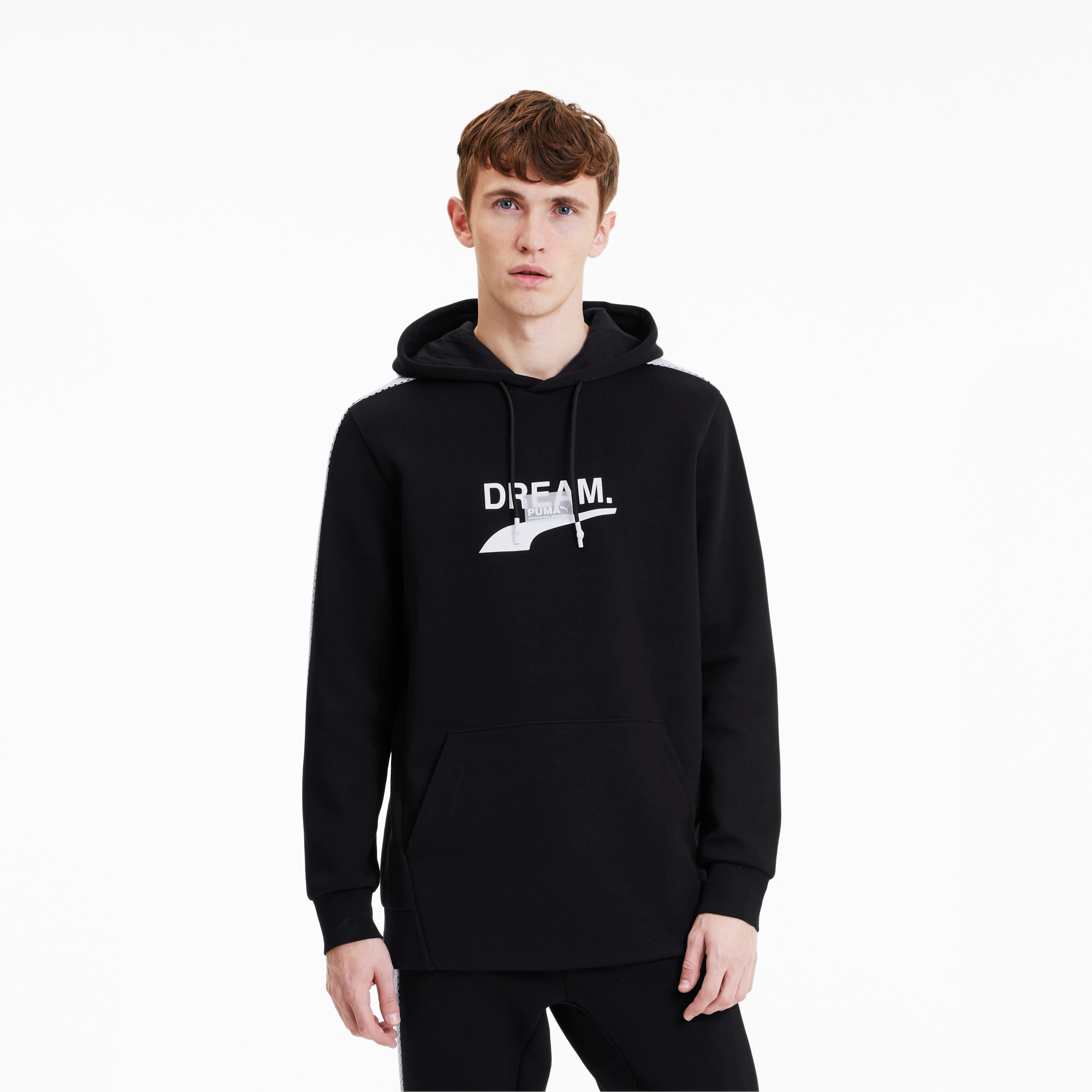 puma black hoodie mens