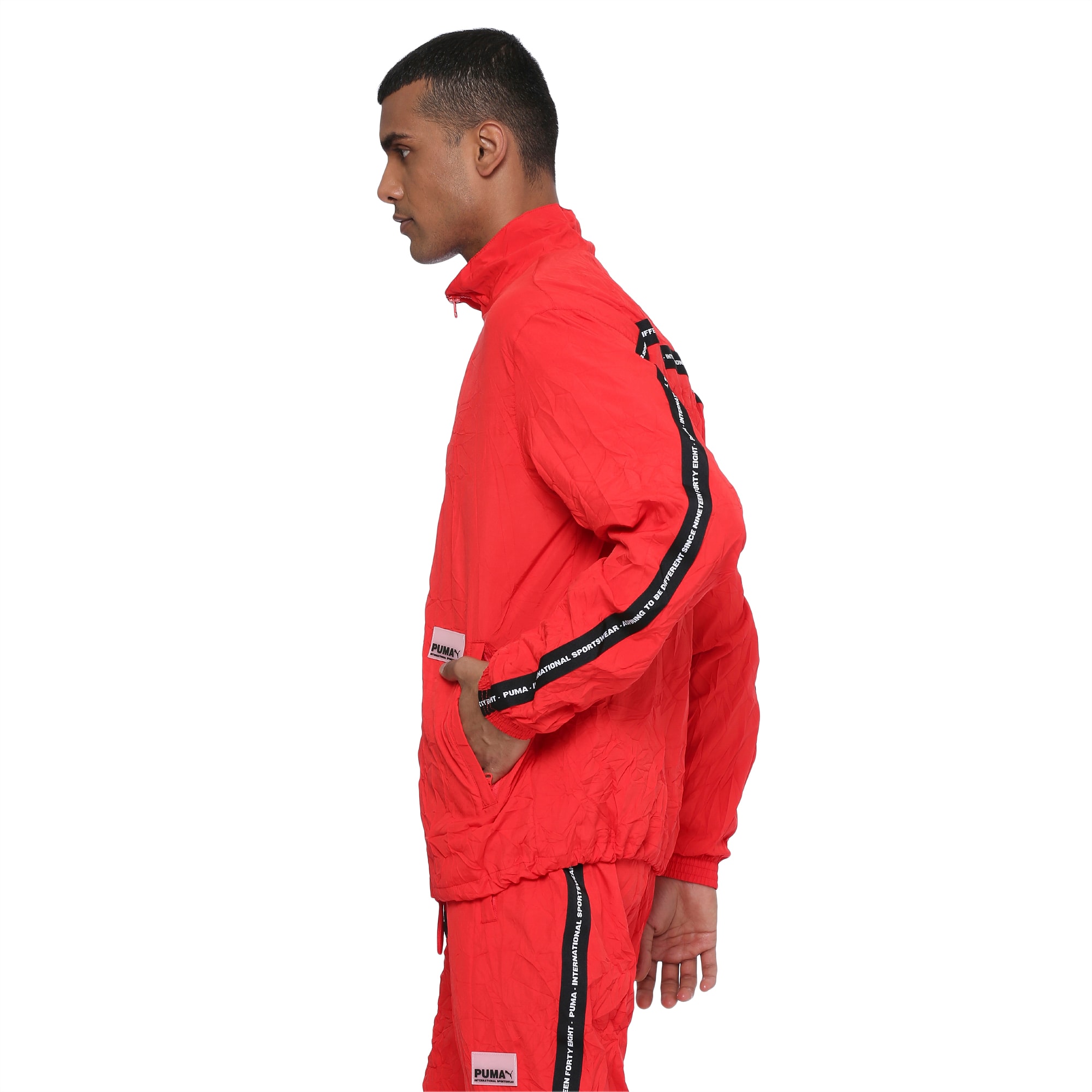 puma avenir woven track top