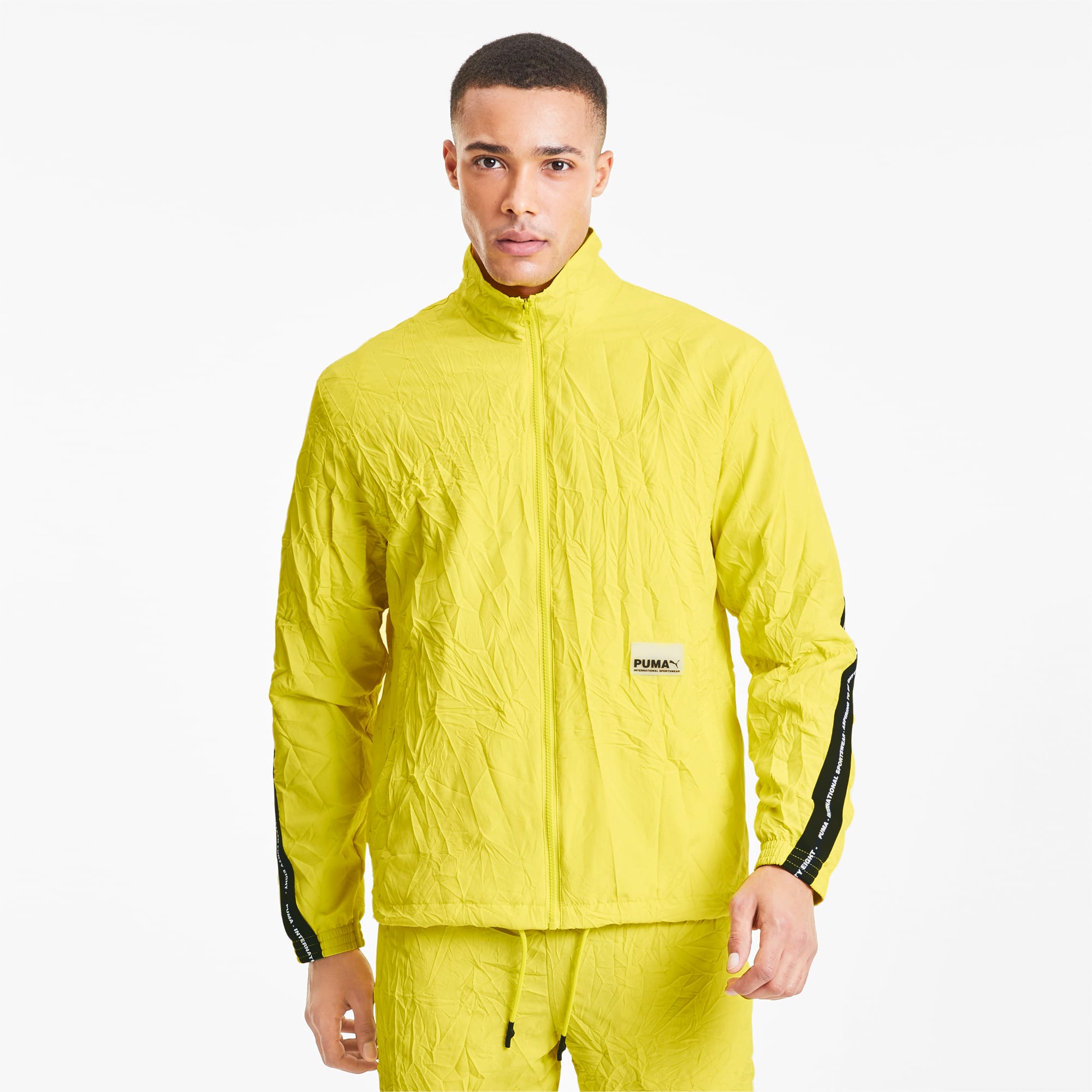 puma retro woven track jacket