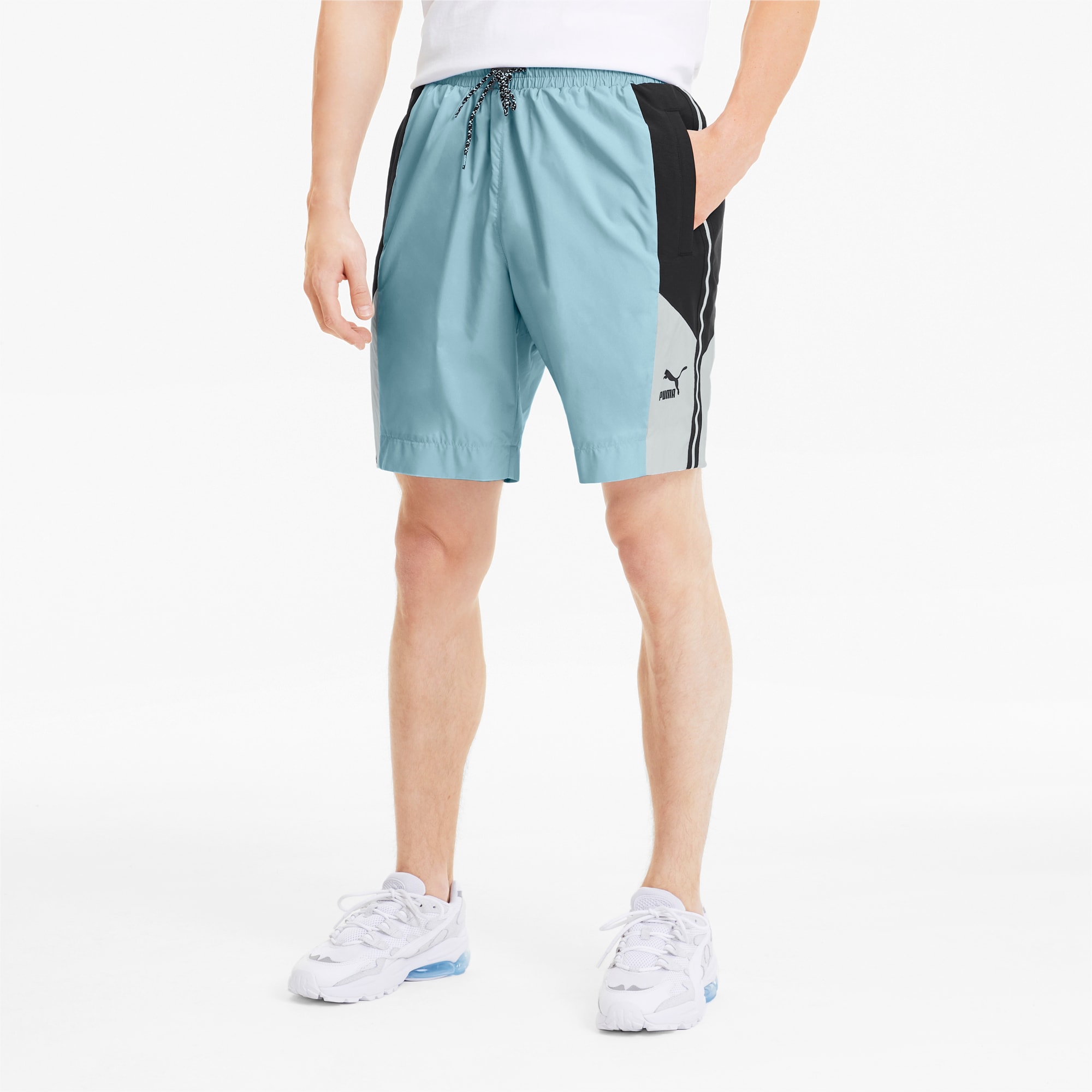 puma woven shorts