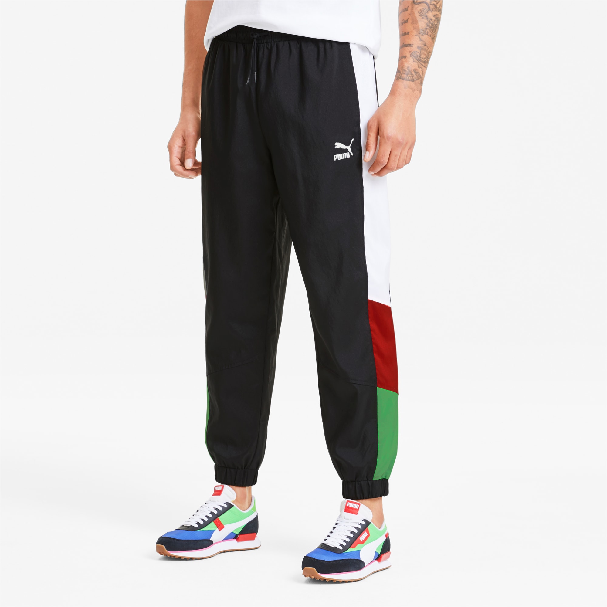 black puma pants