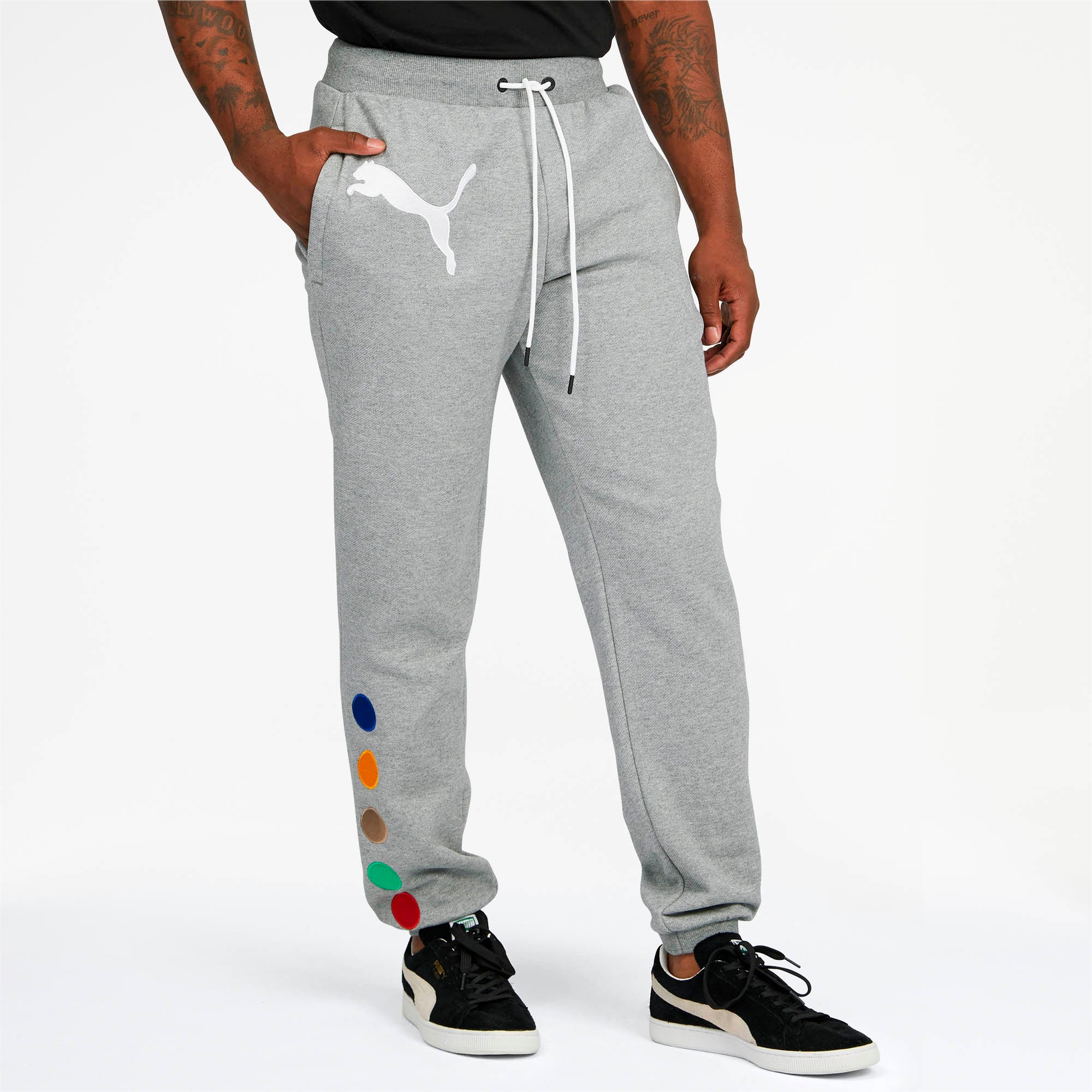 puma sweatpants outfit