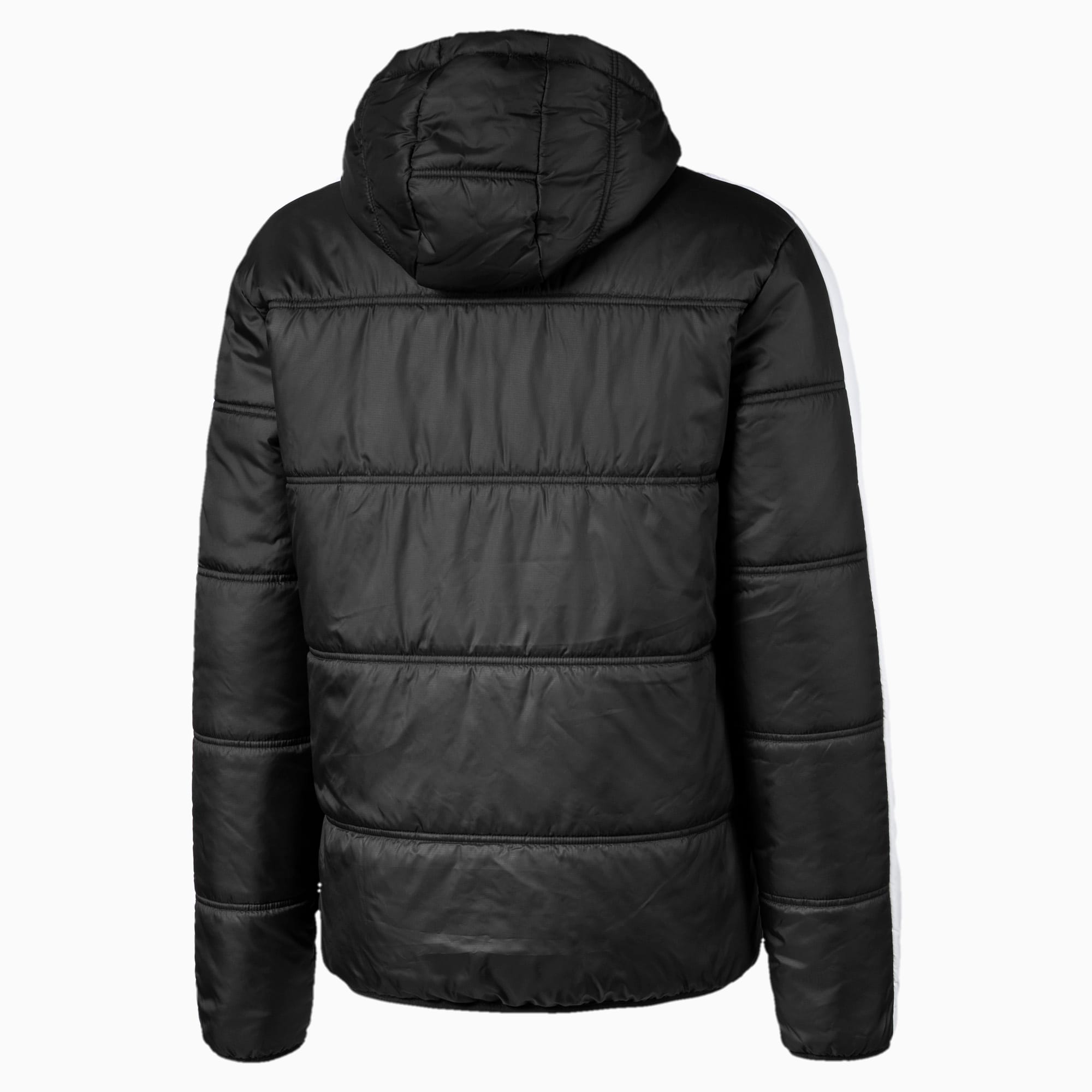 Puma Classics T7 padded jacket in puma black, ASOS