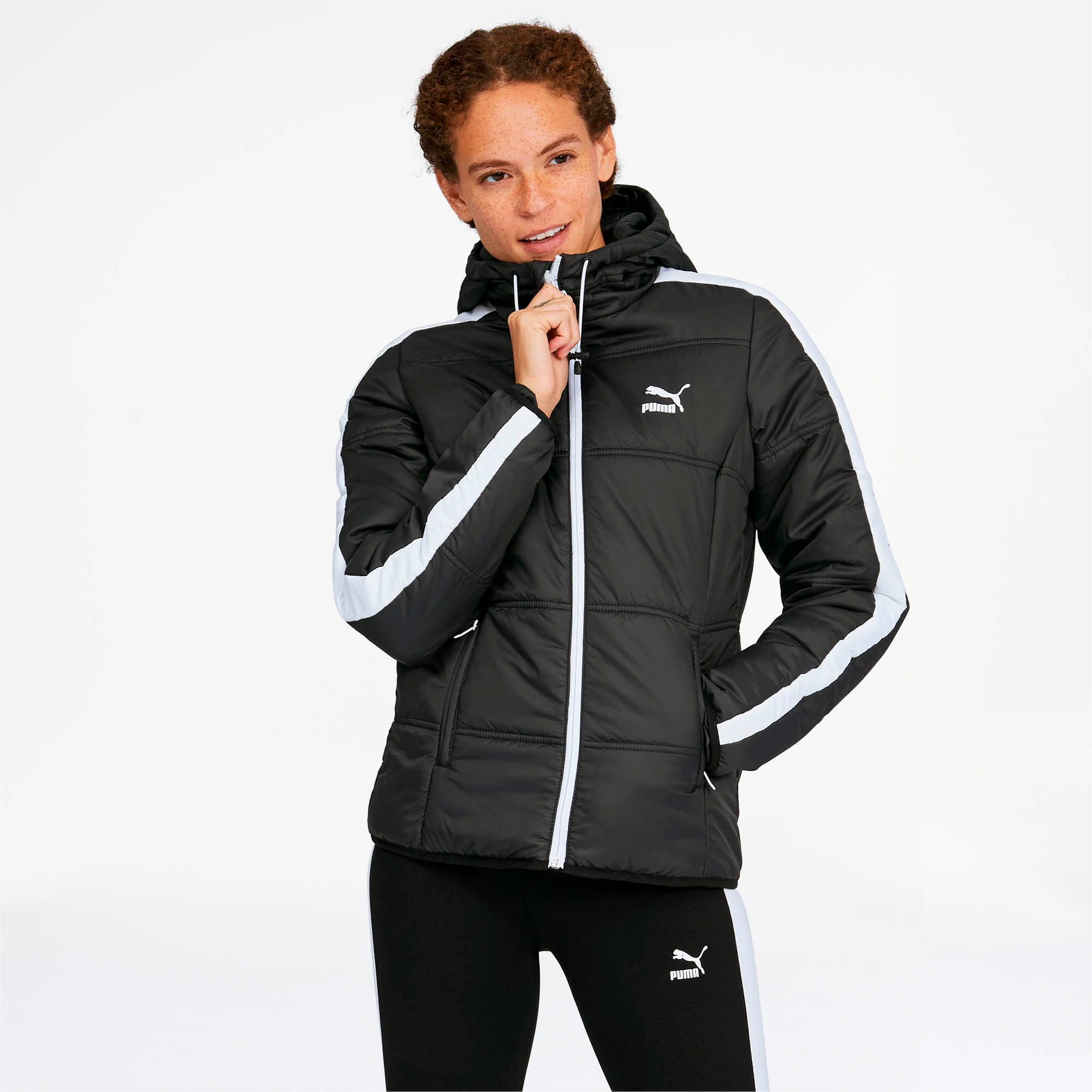 puma padded jacket women's