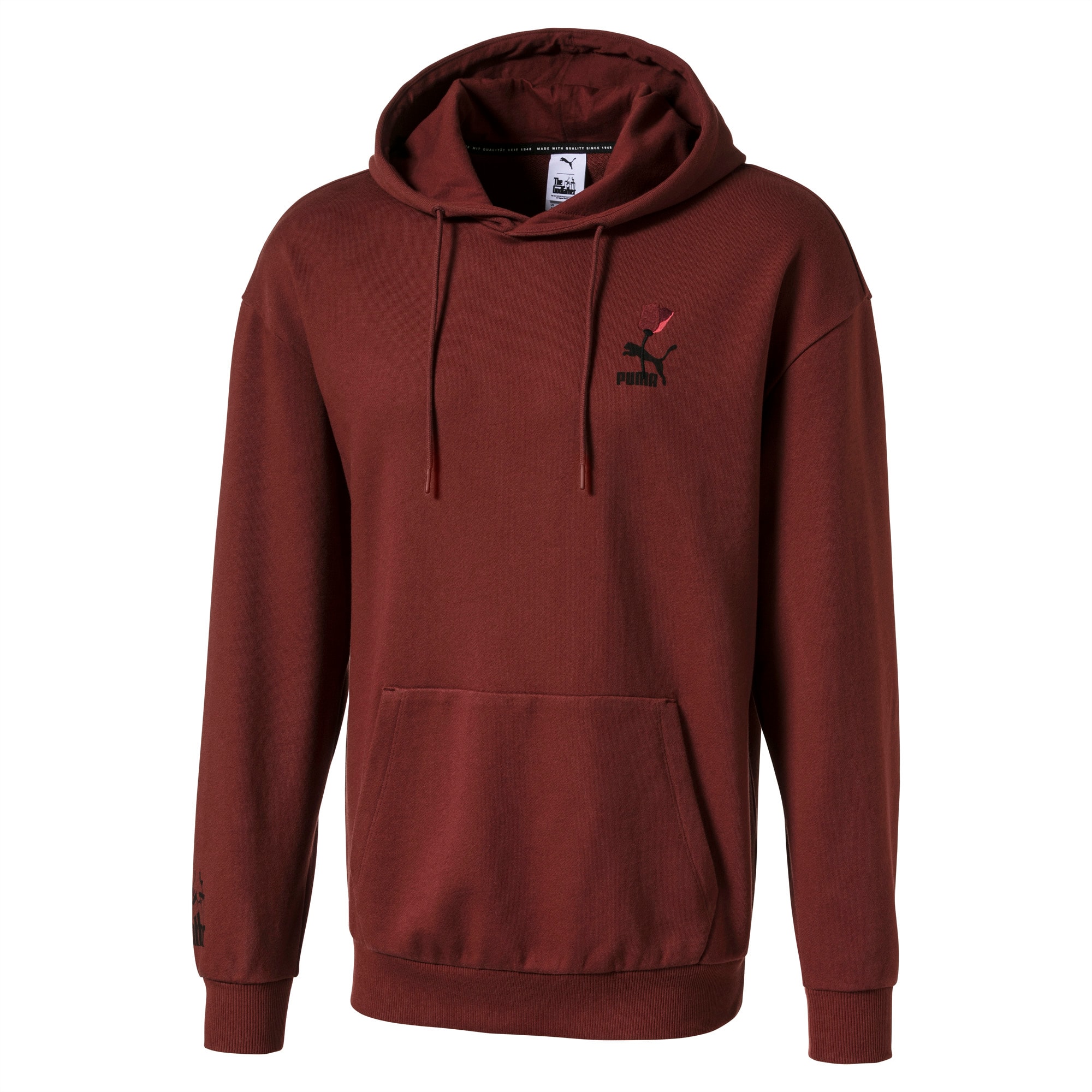 puma maroon hoodie