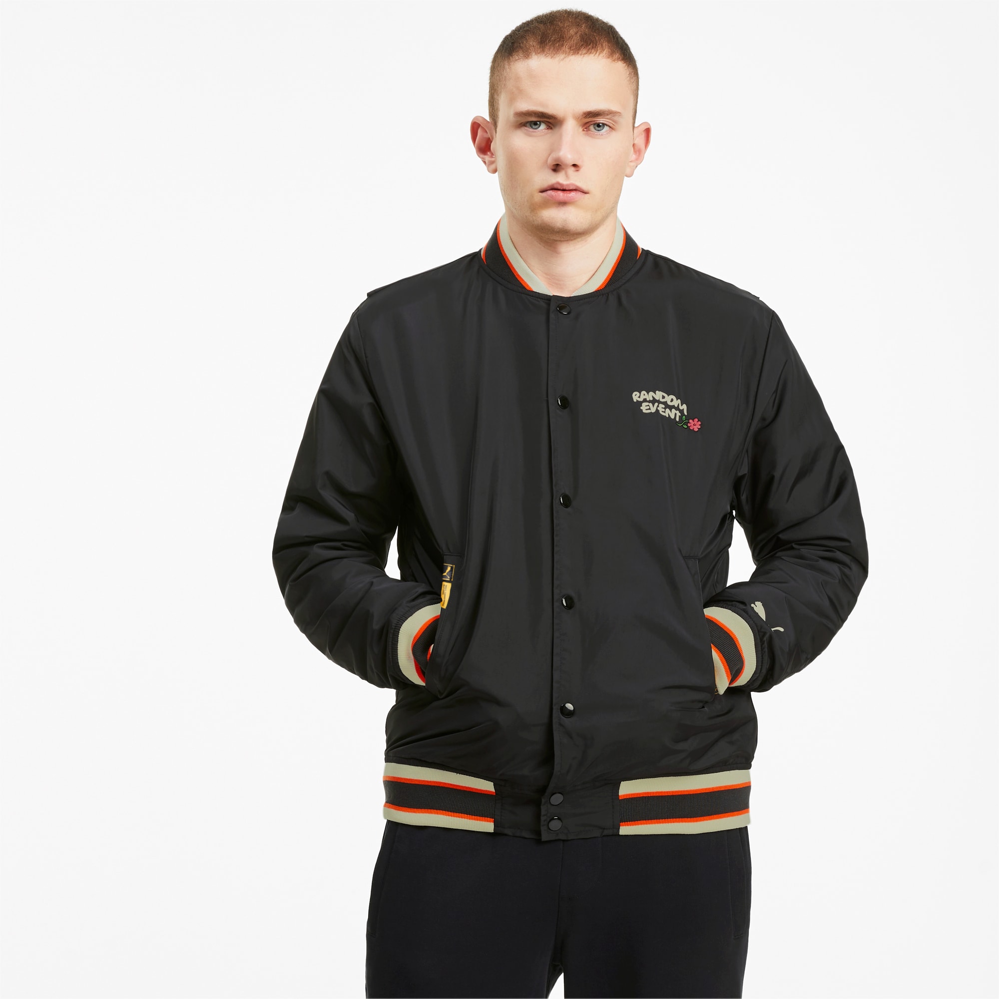 puma black jacket