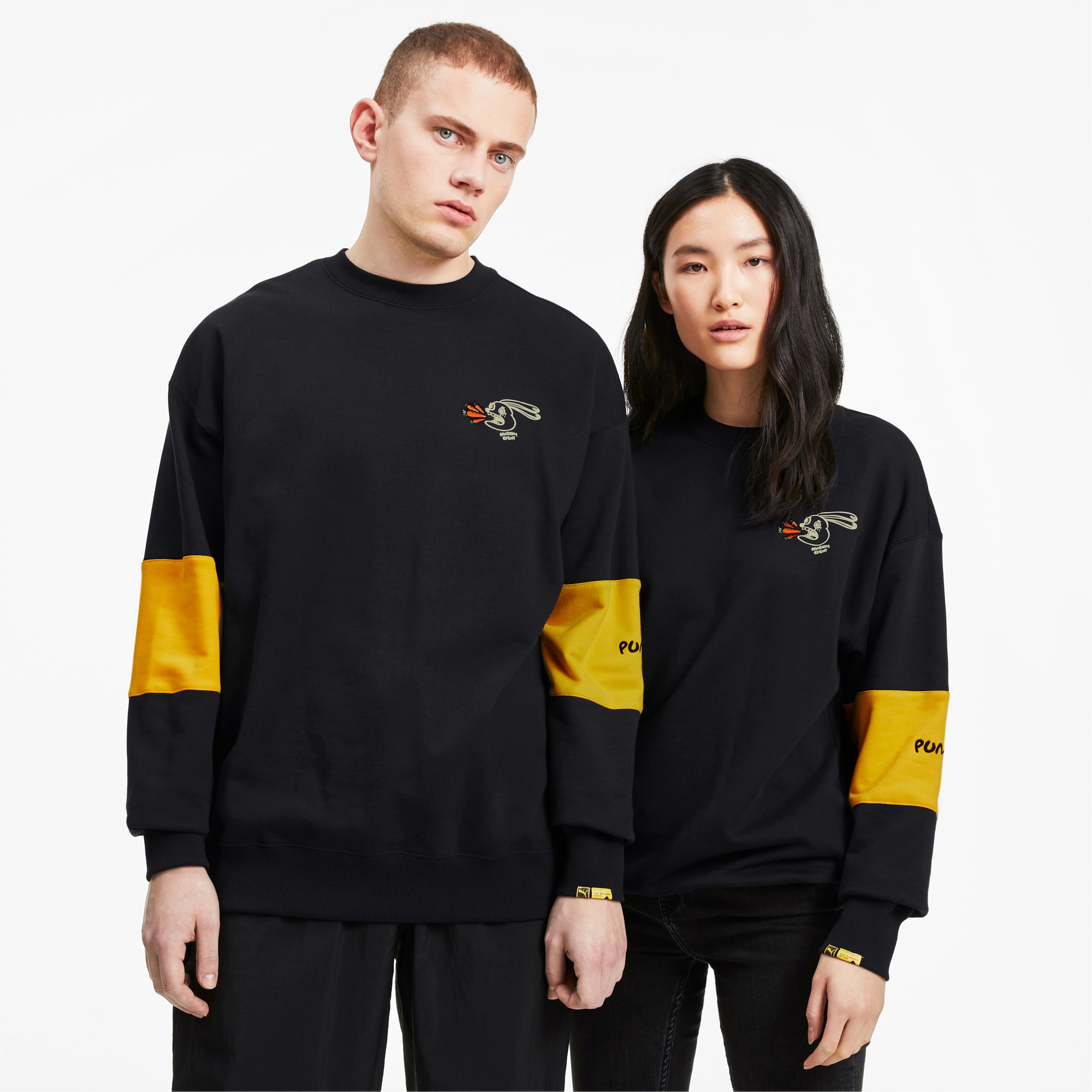 PUMA x RANDOMEVENT Men s Crewneck Sweatshirt PUMA