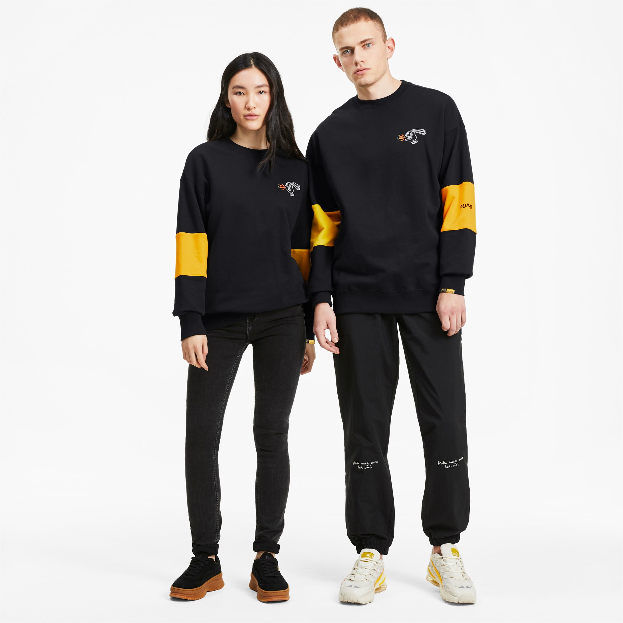 PUMA x RANDOMEVENT Men s Crewneck Sweatshirt PUMA
